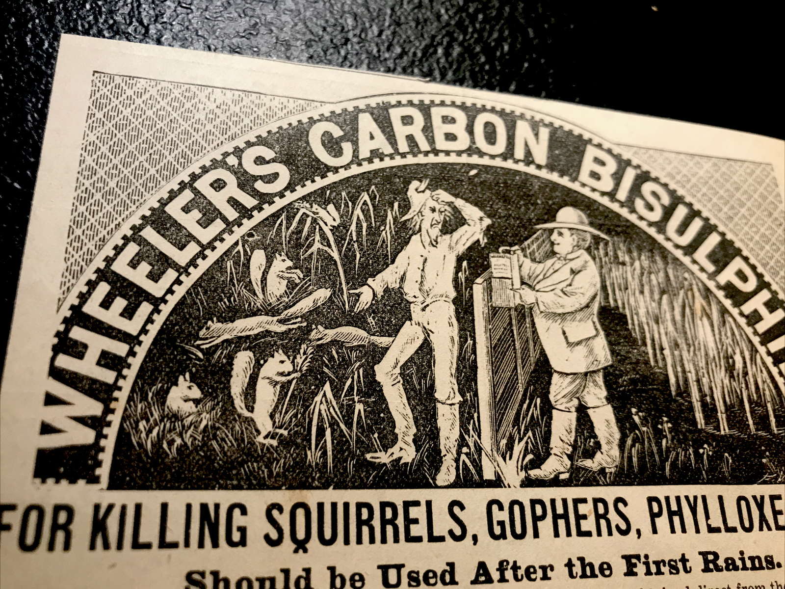 1882 Wheeler Farm Advertising – San Francisco – California