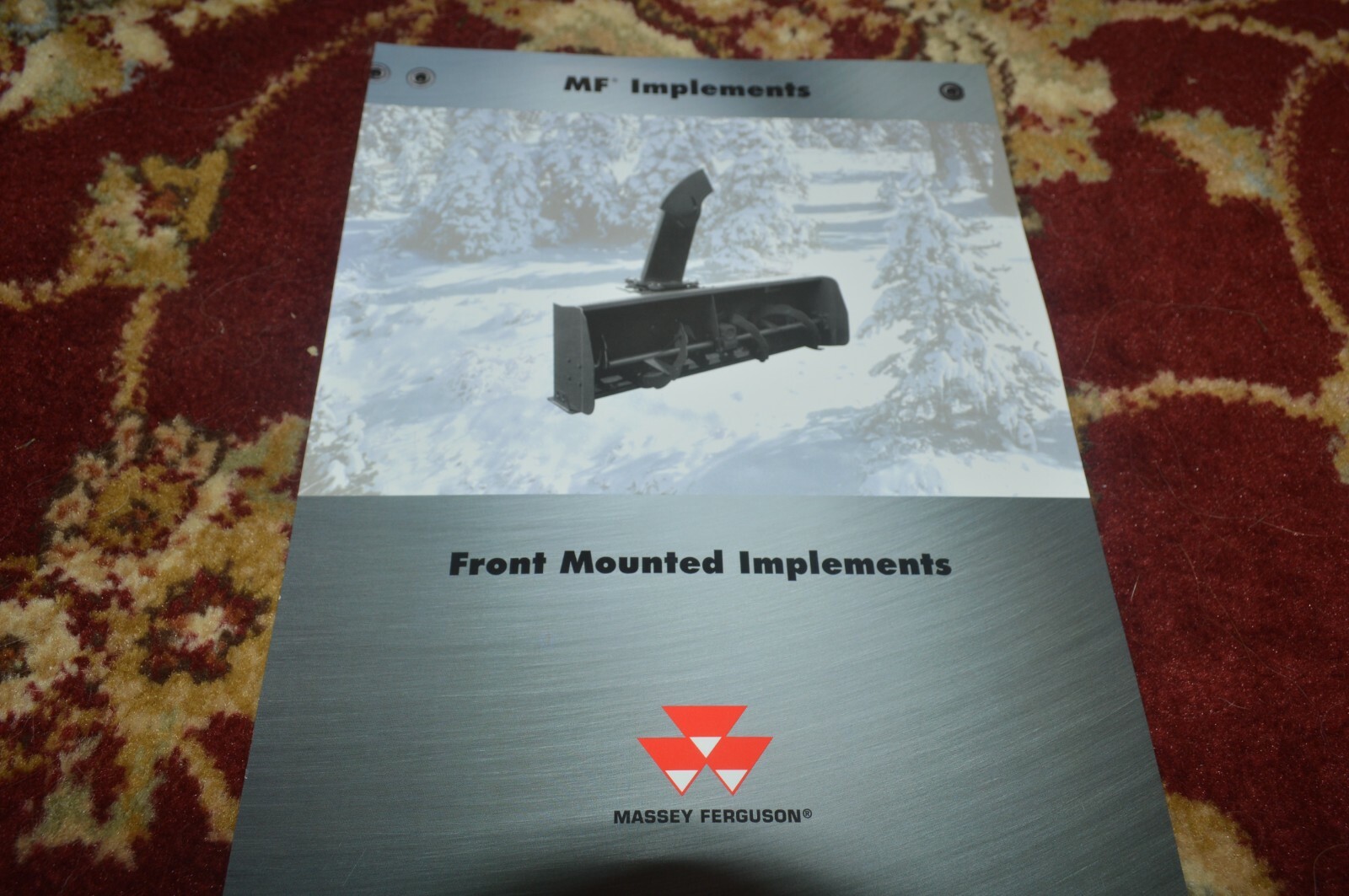 Massey Ferguson Front Mounted Implements Brochure BASE