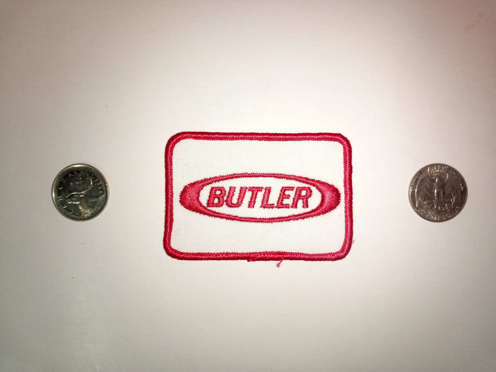 Vintage Butler Patch Badge Crest
