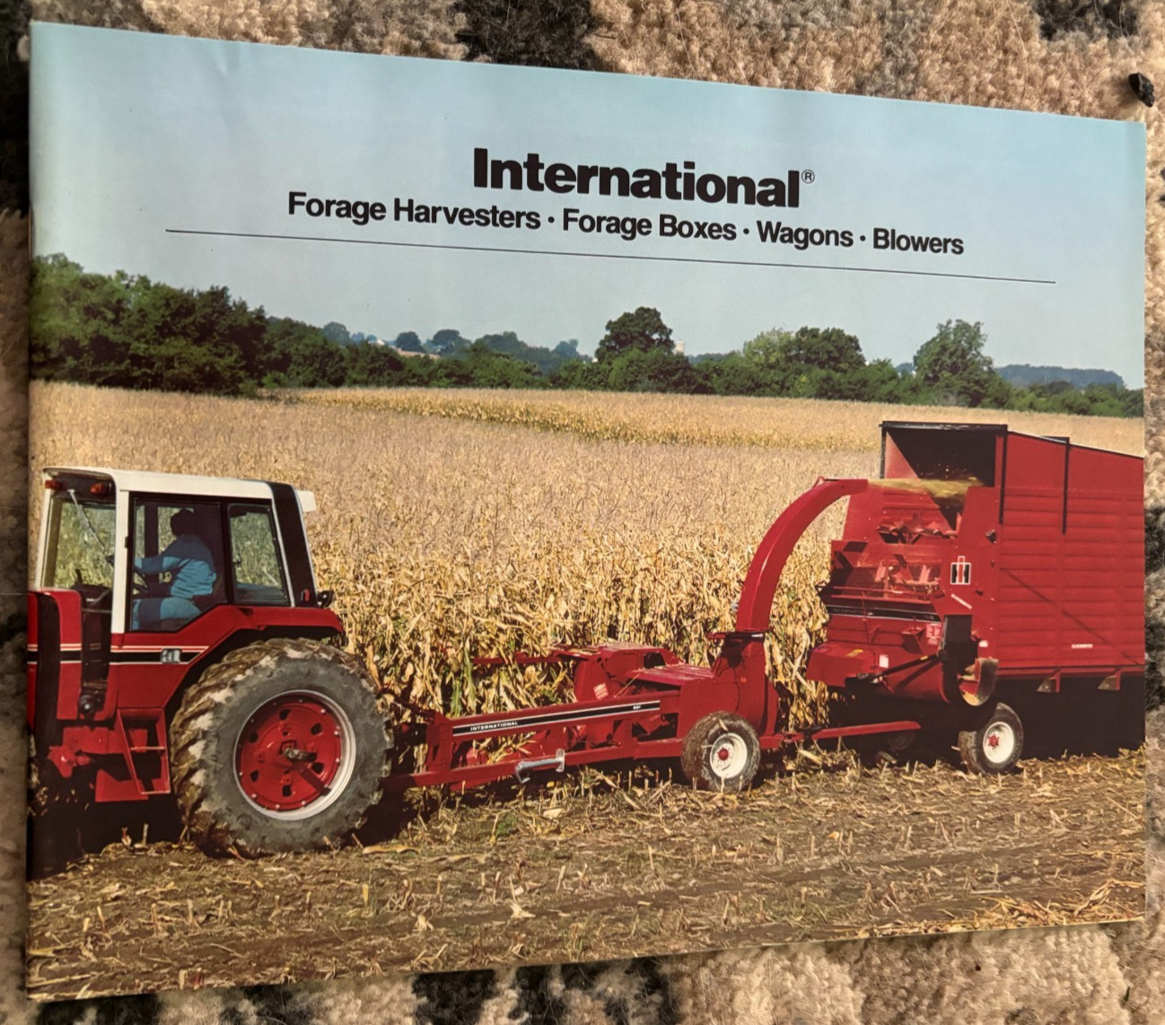 International Harvester Forage Harvester Forage Wagons For 1981 Brochure AMIL26