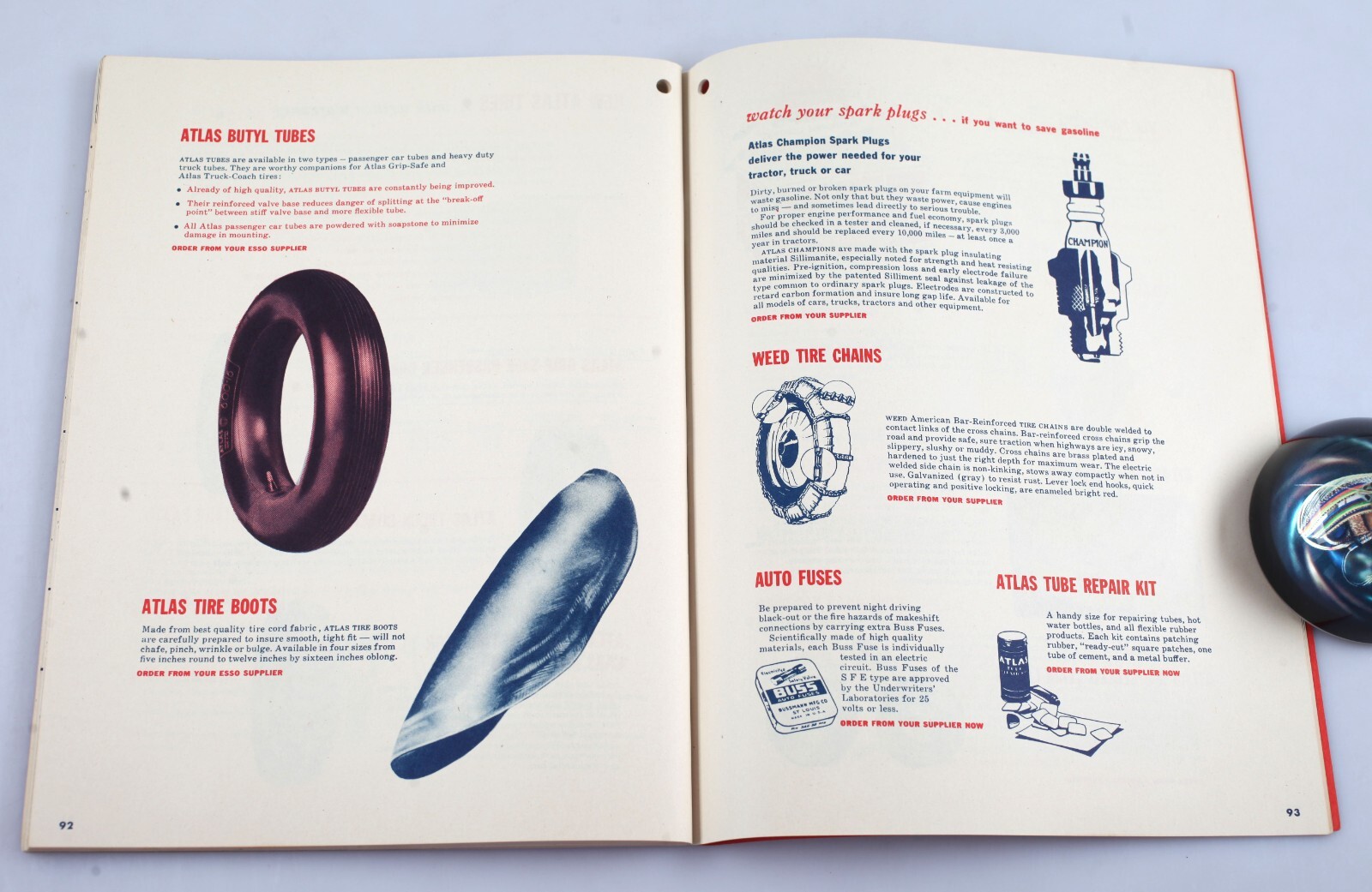 Vintage 1947 Esso Farm Equipment Good Care Counts Booklet Maintenance Manual