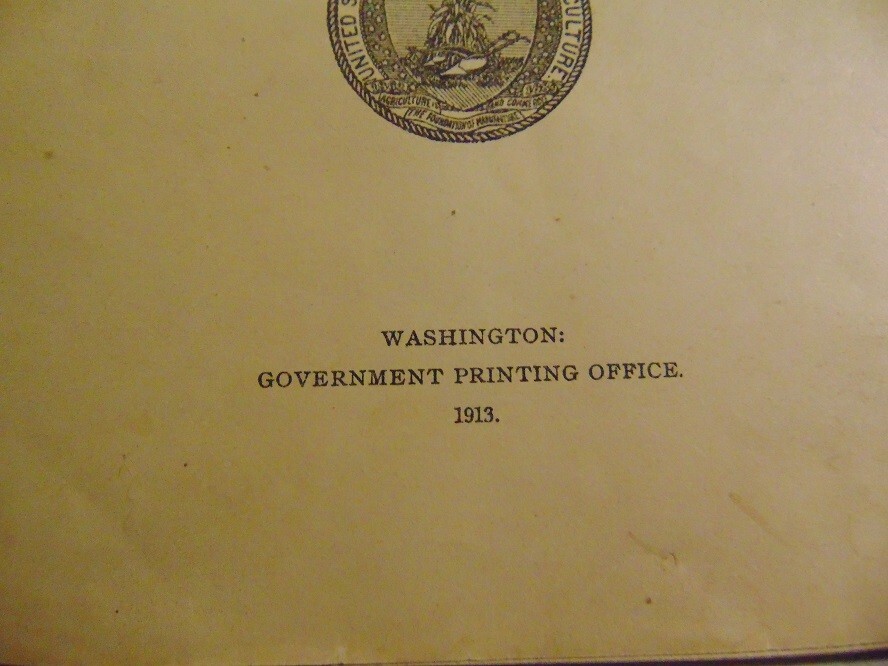 Vintage 1913 U.S Department of Agriculture Fifty Common Birds of Farm & Orchard
