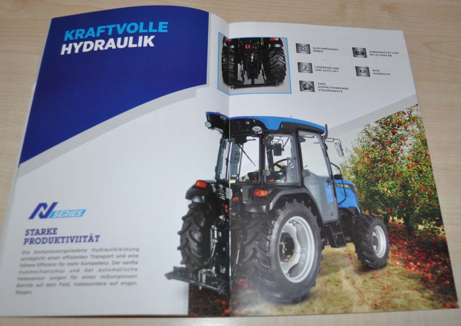 Solis Model Rande DE Tractor Brochure Prospekt India