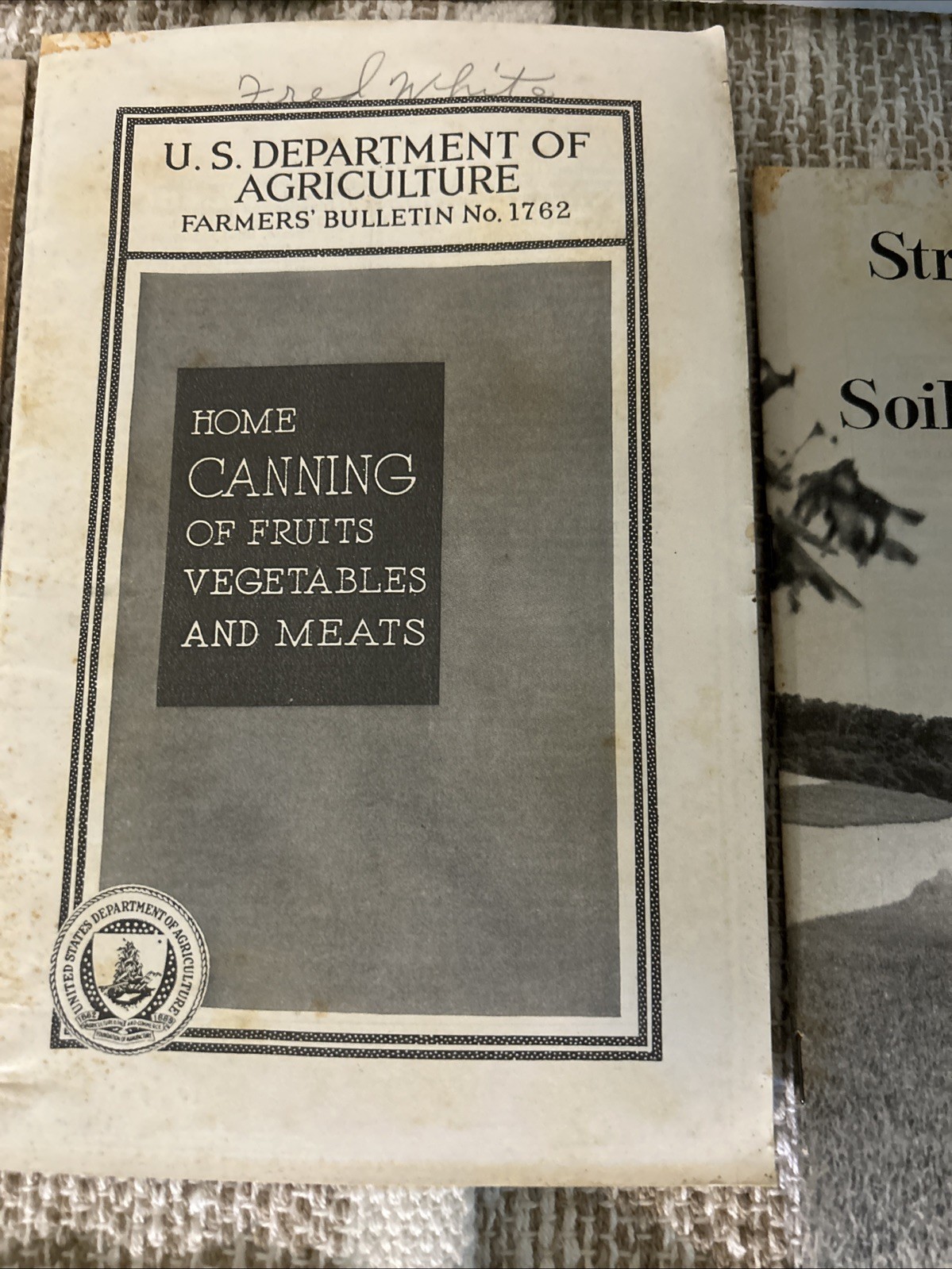 Lot Of 12 USDA 1930’s Farmers Information, Environmental Control Wildlife More 2
