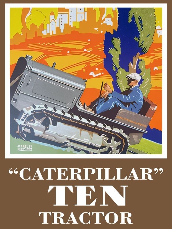 1930 Cat Model Ten, 10 Tractor NEW METAL SIGN: 12×16&Prime; Free Shipping