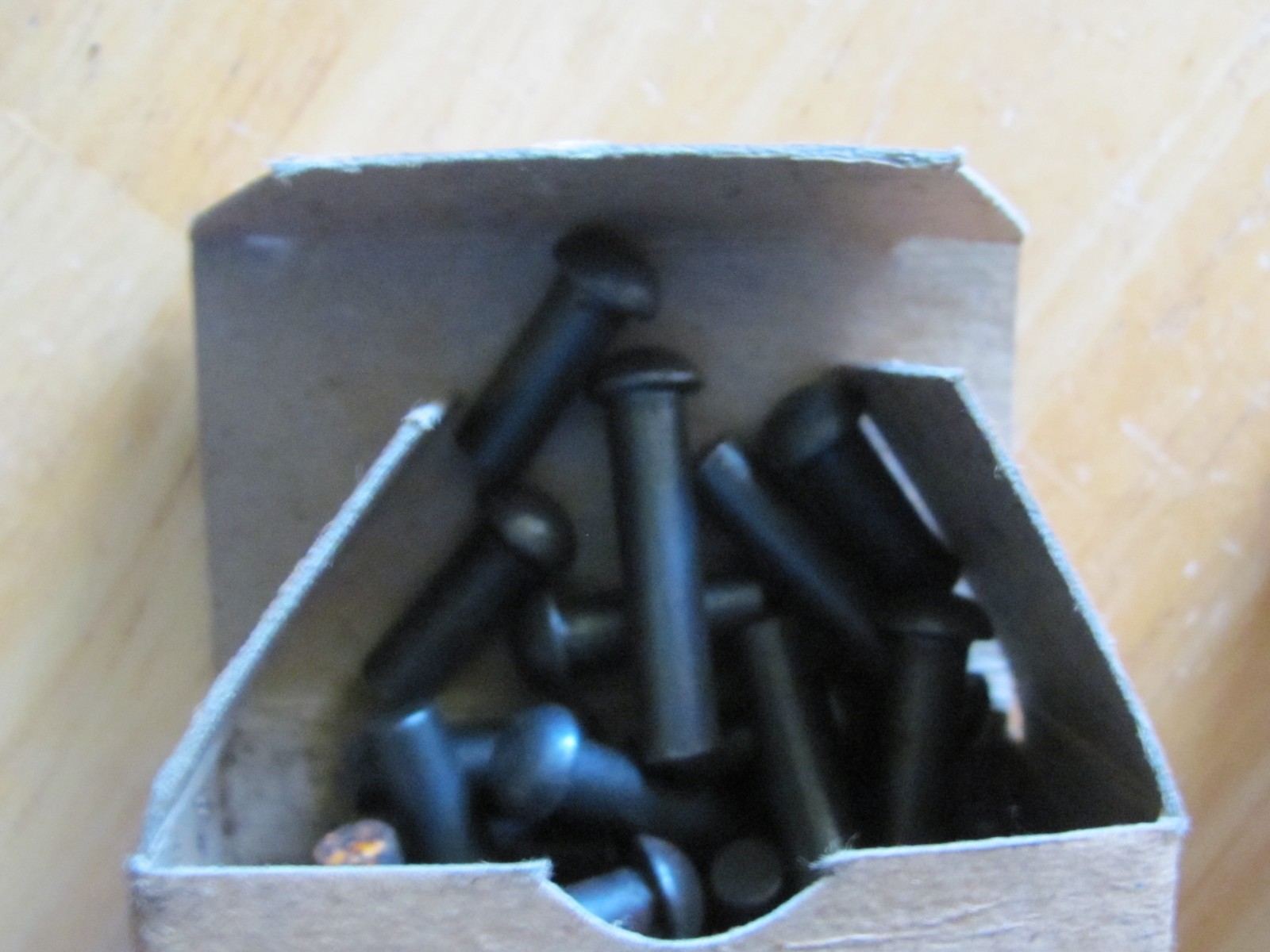 3 BOX HERSCHEL MFG CO PEORIA IL # 66H ASSORTMENT RIVETS FARM MOWER KNIVES
