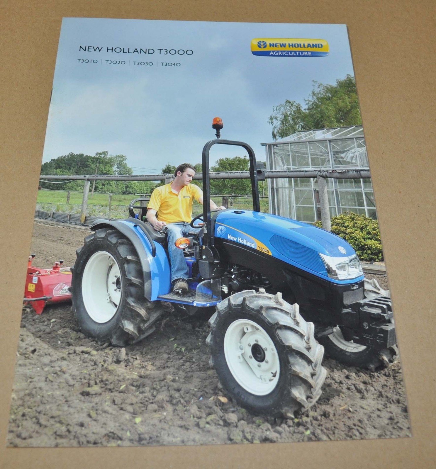 2015 New Holland T3000 Tractor Brochure Prospekt DE