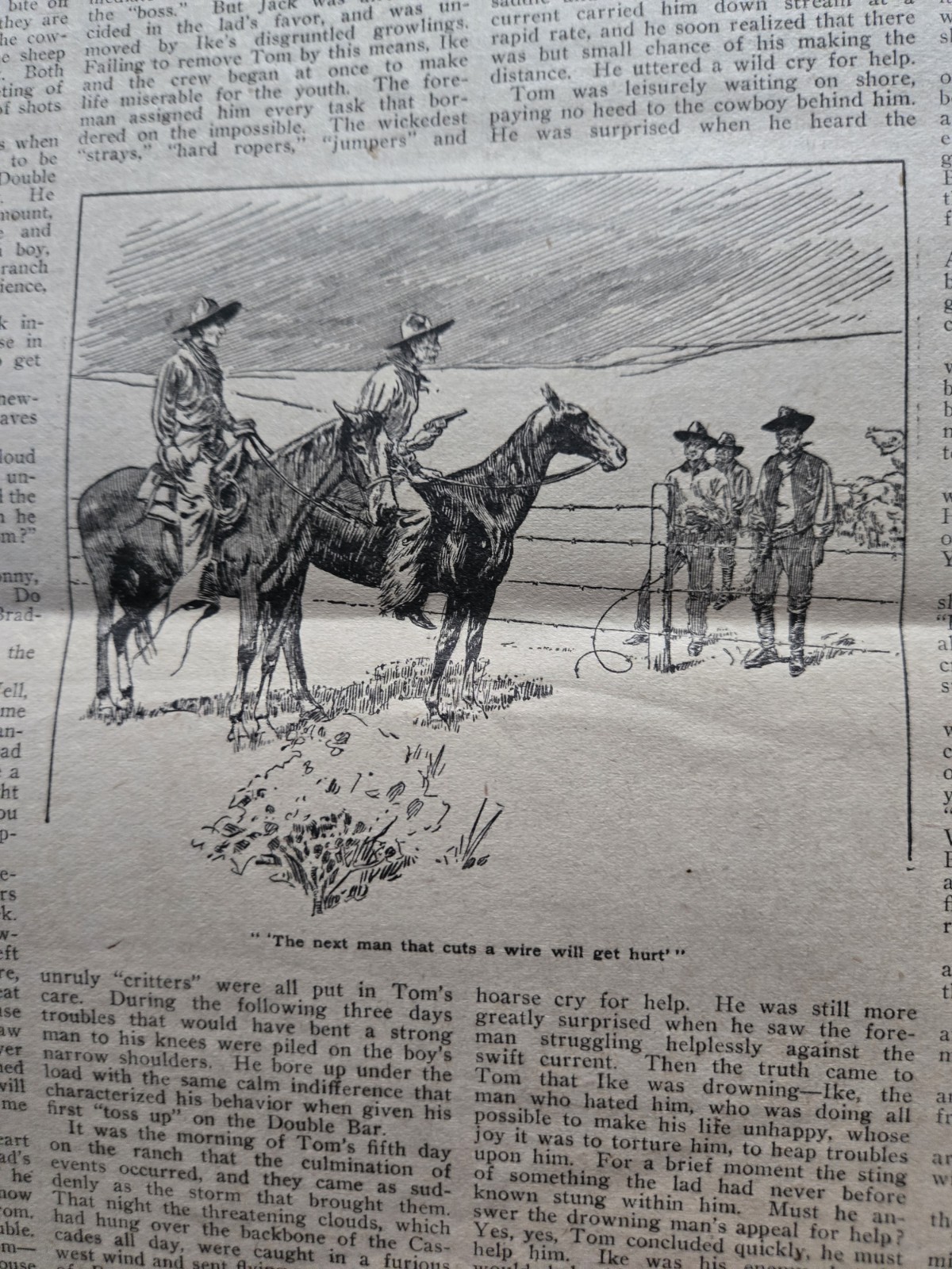Farm & Fireside Newspaper – Antique Agriculture 1907 Articles Ads Illustrations