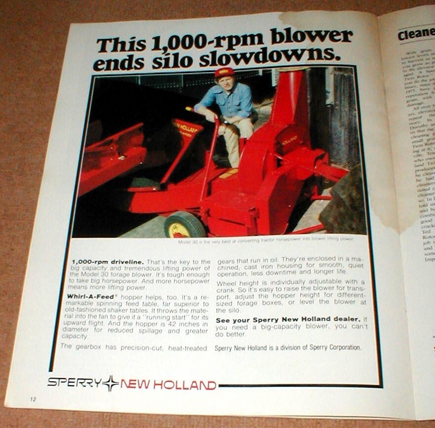 Sperry New Holland News Full Color 1981 Magazine Vol 28 No 5