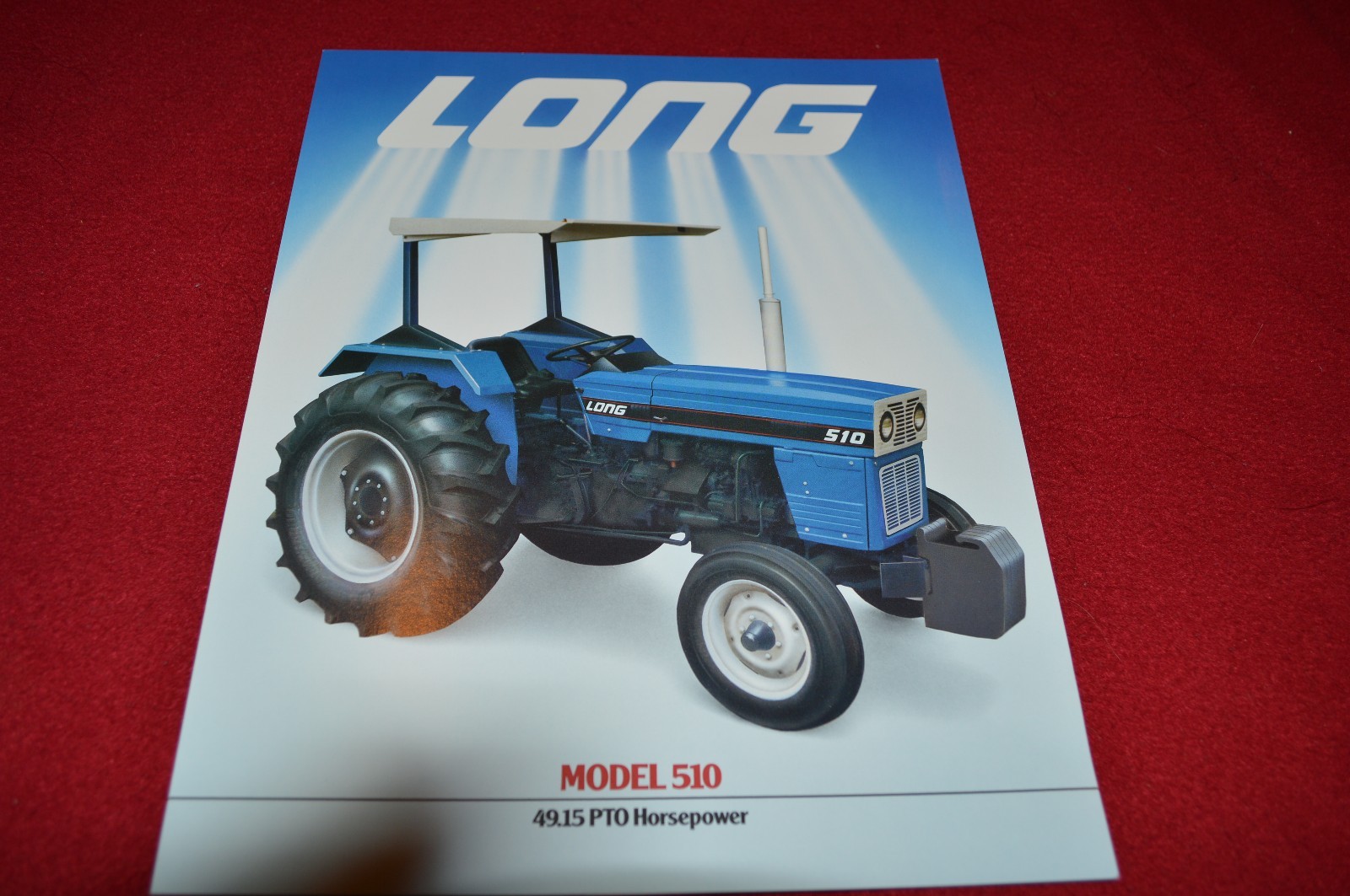 Long 510 Tractor Dealers Brochure 2337 8/87 LCOH