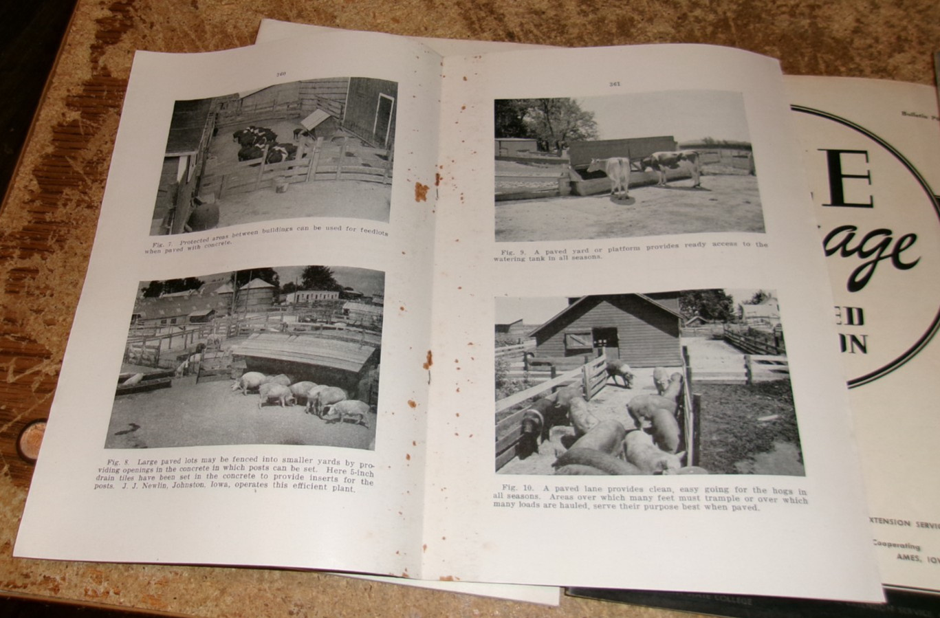 5-lot 1940&rsquo;s-50&rsquo;s Iowa State,U of I + USDA assorted bulletins good used