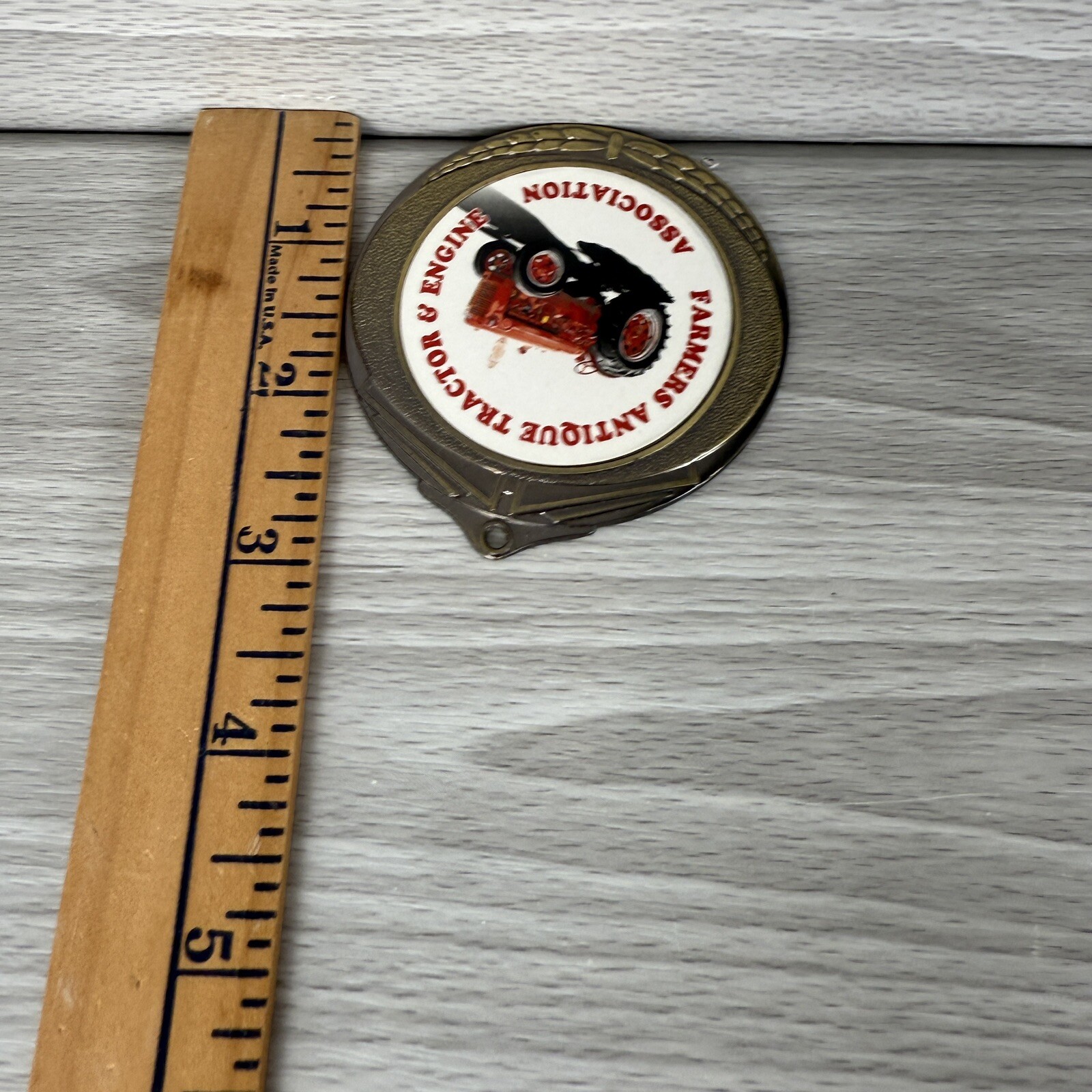 Medallion Ornament Pendant Farmers Antique Tractor & Engine Association Agricult