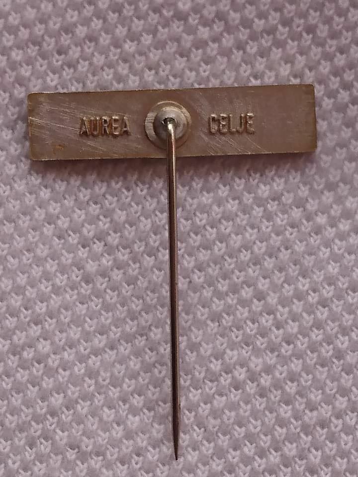 STETTER – Tractor factory vintage logo lapel pin badge from 1970s AUREA CELJE