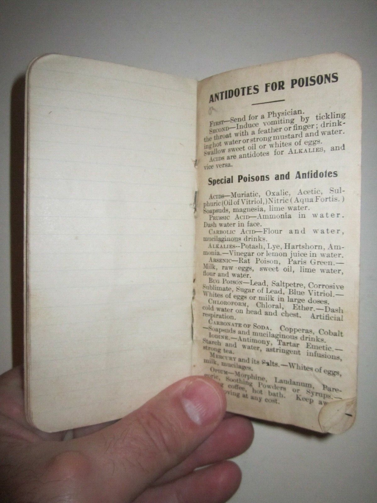 1914 NISSLEY CREAMERY COMPANY BOOKLET – NOTE PAD WITH CALENDARS – BBA-30