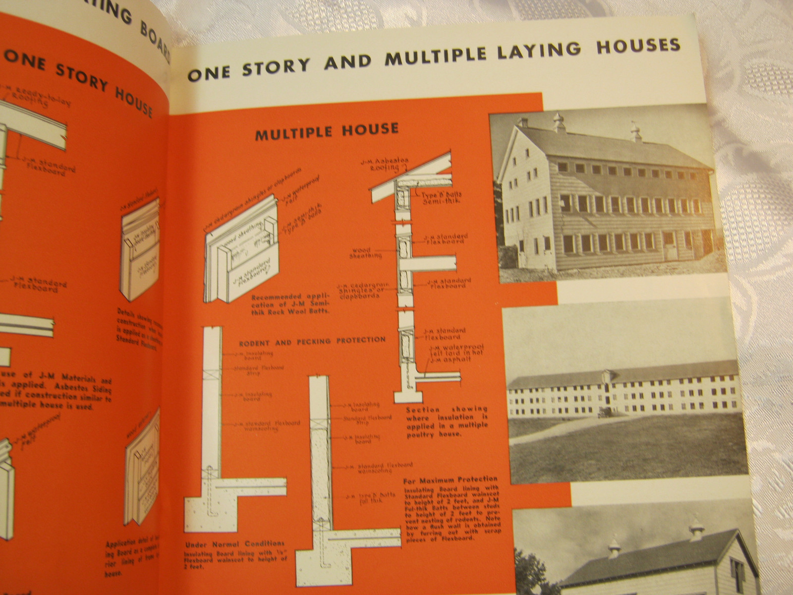 1930&rsquo;s vintage Poultry Houses Farm vintage farming 14 page booklet brochure