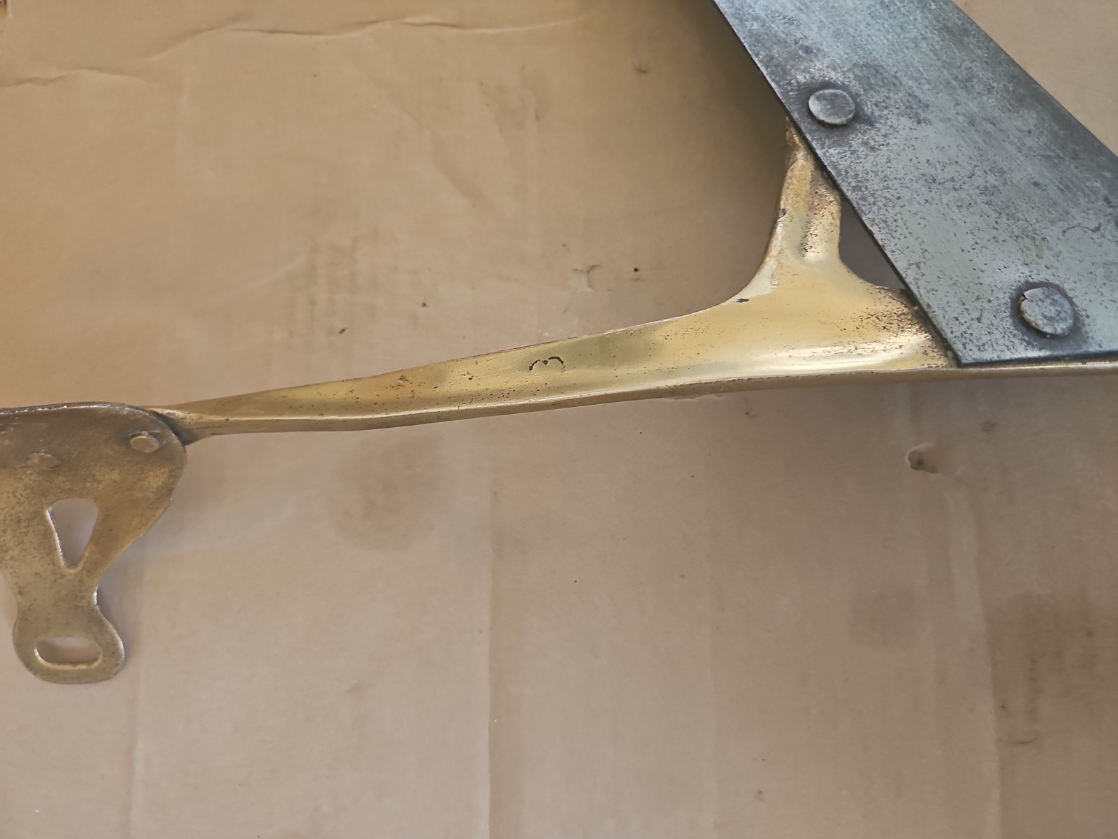 IZ MERRIAM Leg Type CORN CUTTER Cane Sorghum Primitive 1892 Whitewater WI