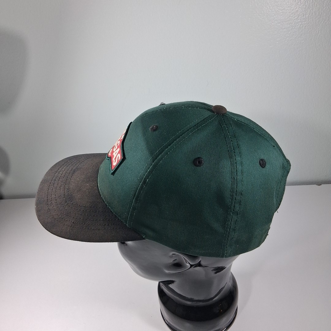 Super HICKSGAS Hat Cap Adjustable Natural Red Green One size Snapback