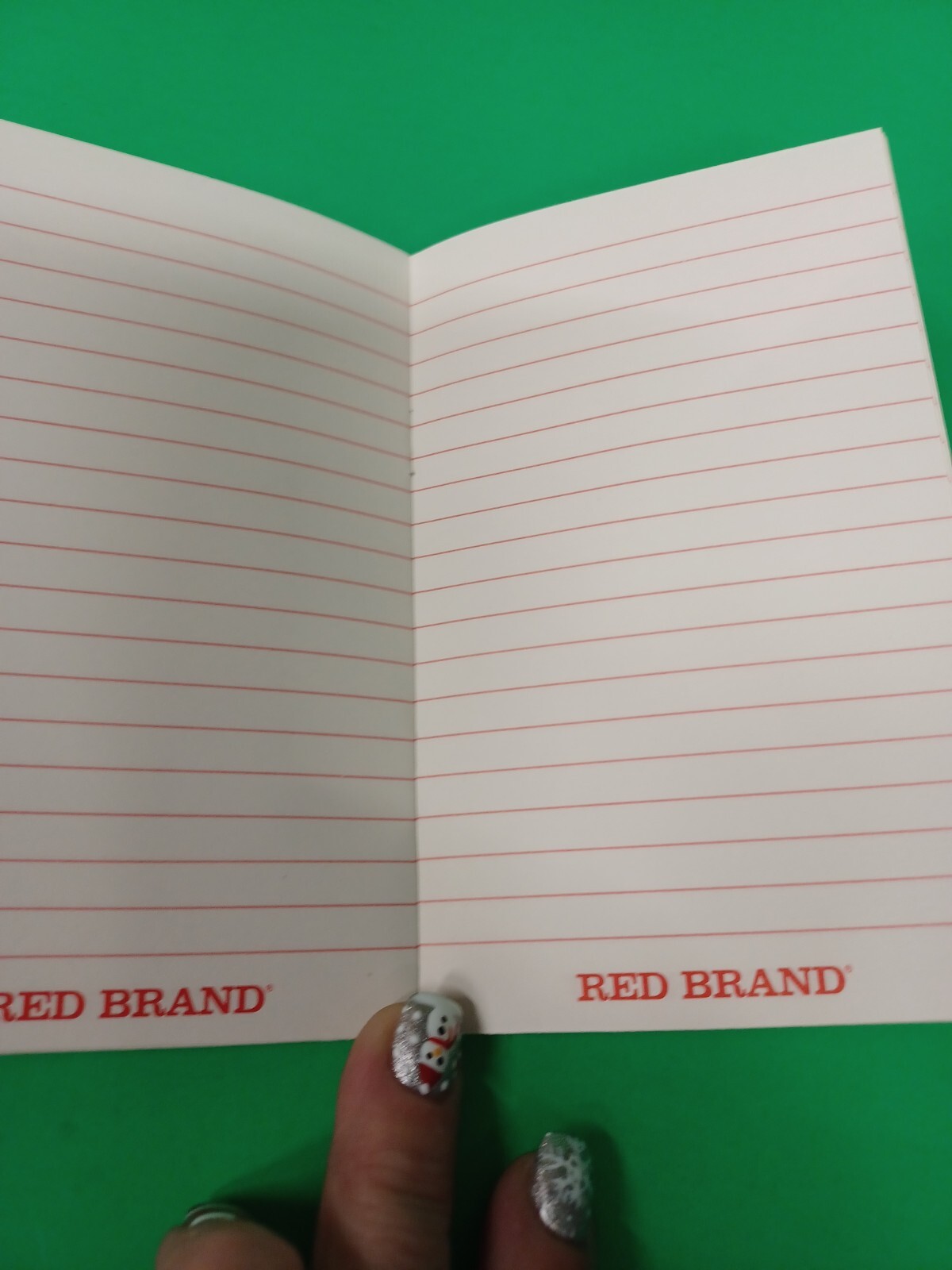 Vintage 1974 Red Brand Wire products agriculture Advertising Memo Book Notepad