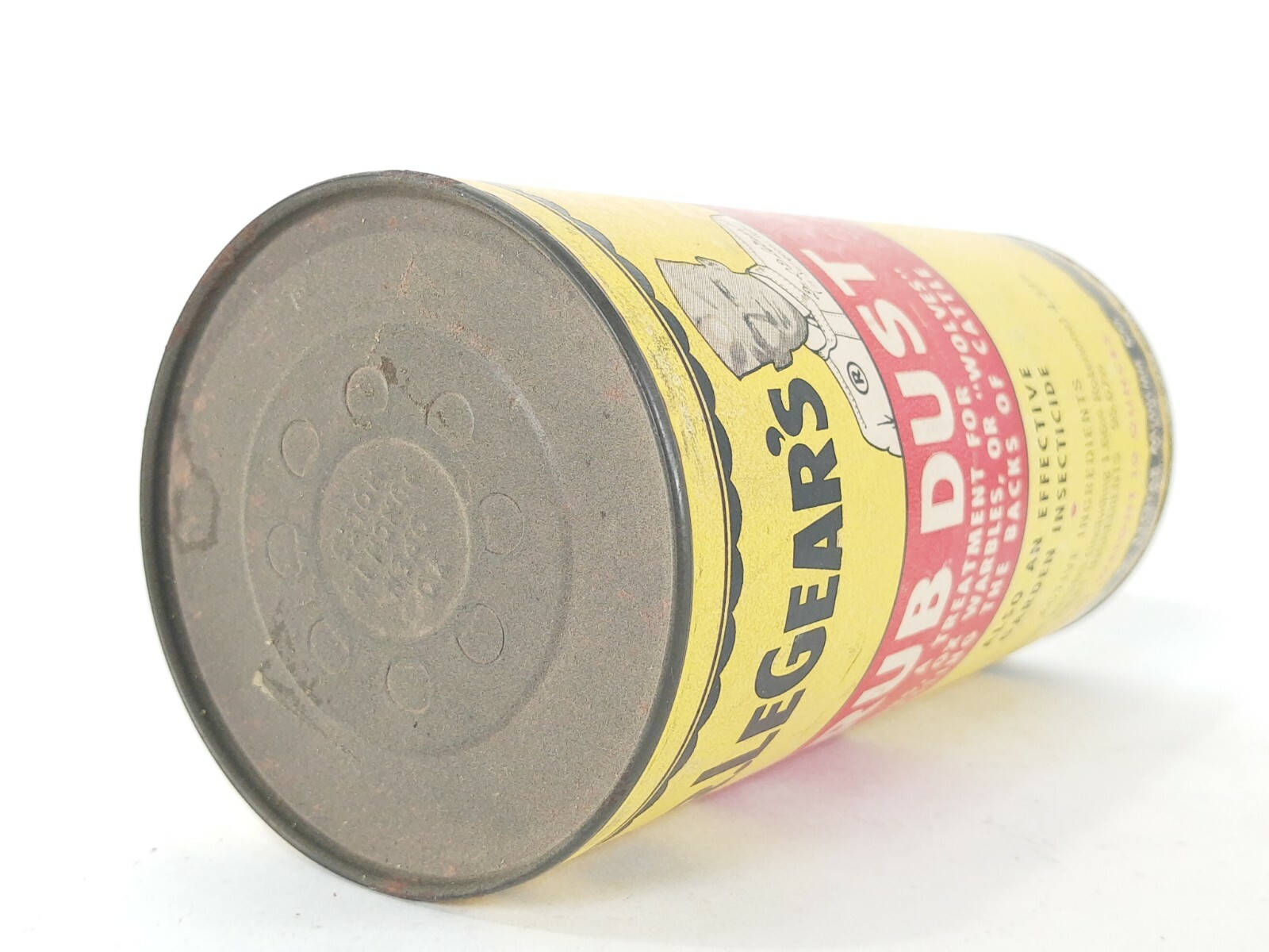RARE *NOS* ANTIQUE DR. LEGEAR&rsquo;S GRUB DUST FARM AGRICULTURE ADVERTISING