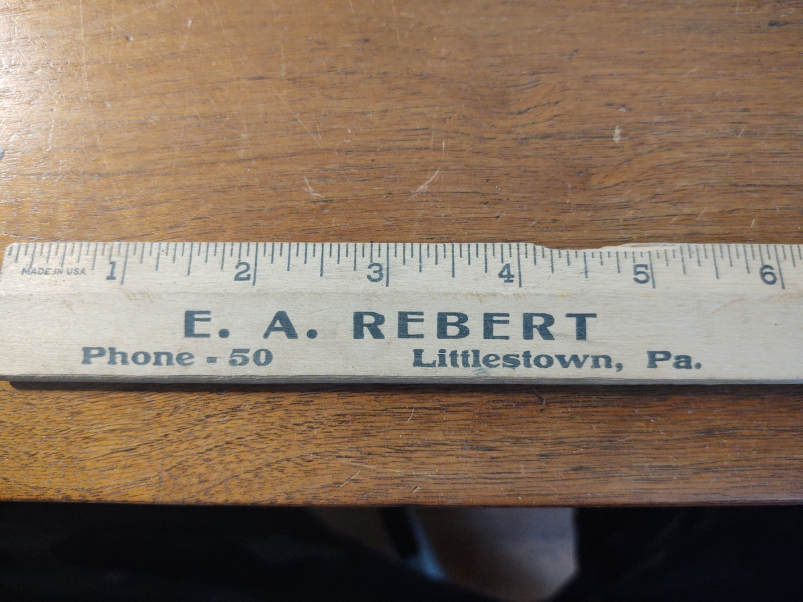 Vintage Agriculture advert. Ruler Littlestown PA Rebert , New Idea Farm Tractor