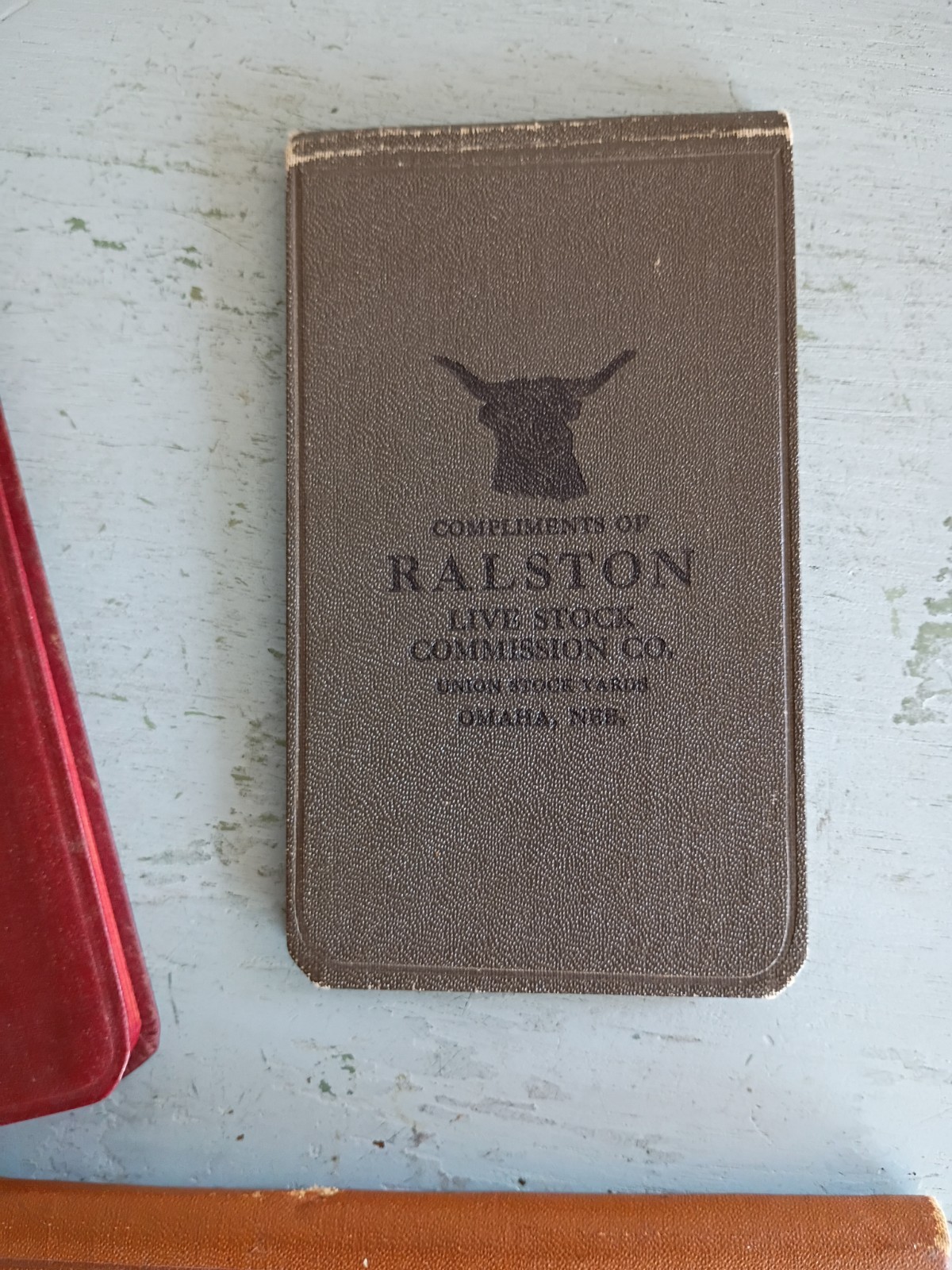 Vintage 1920s 1930s Omaha Stock Yard Memo Books Ralston Livestock Commission