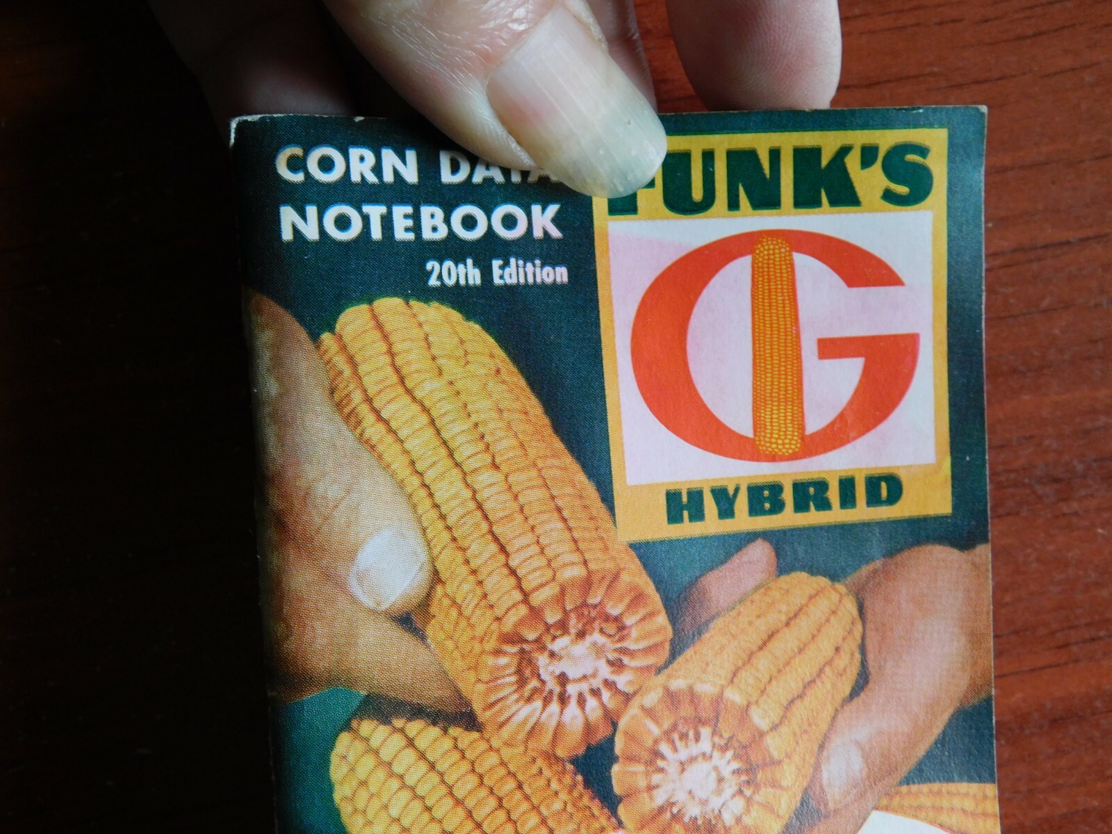 4) Notebooks: Funk&rsquo;s G, McCurdy Hybrids, Olin Agri, Armour Fert – advertising