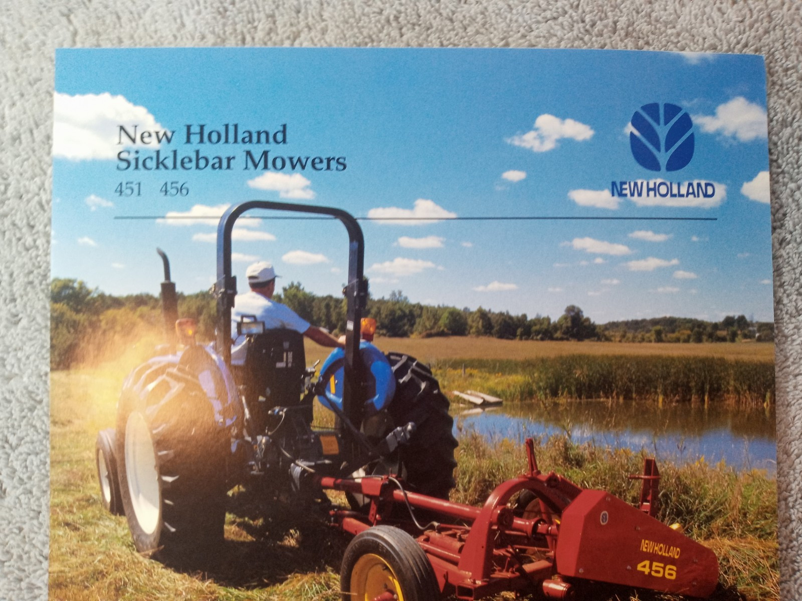 New Holland 451 456 Sicklebar Mower One Page Sales Brochures Lot Of 14
