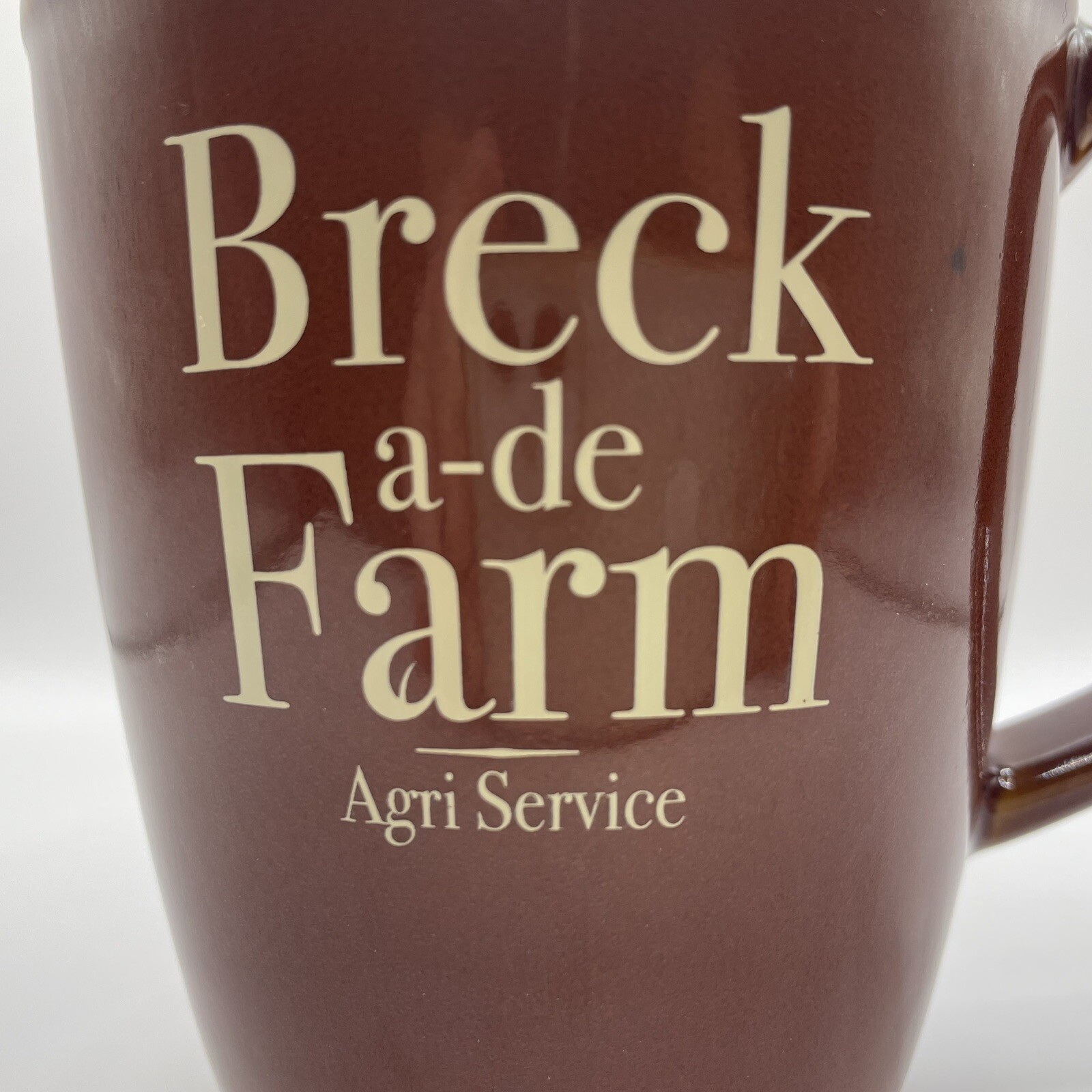 Breck a-de Farm Agri Service Promotional Advertising Mug Oxford Pennsylvania