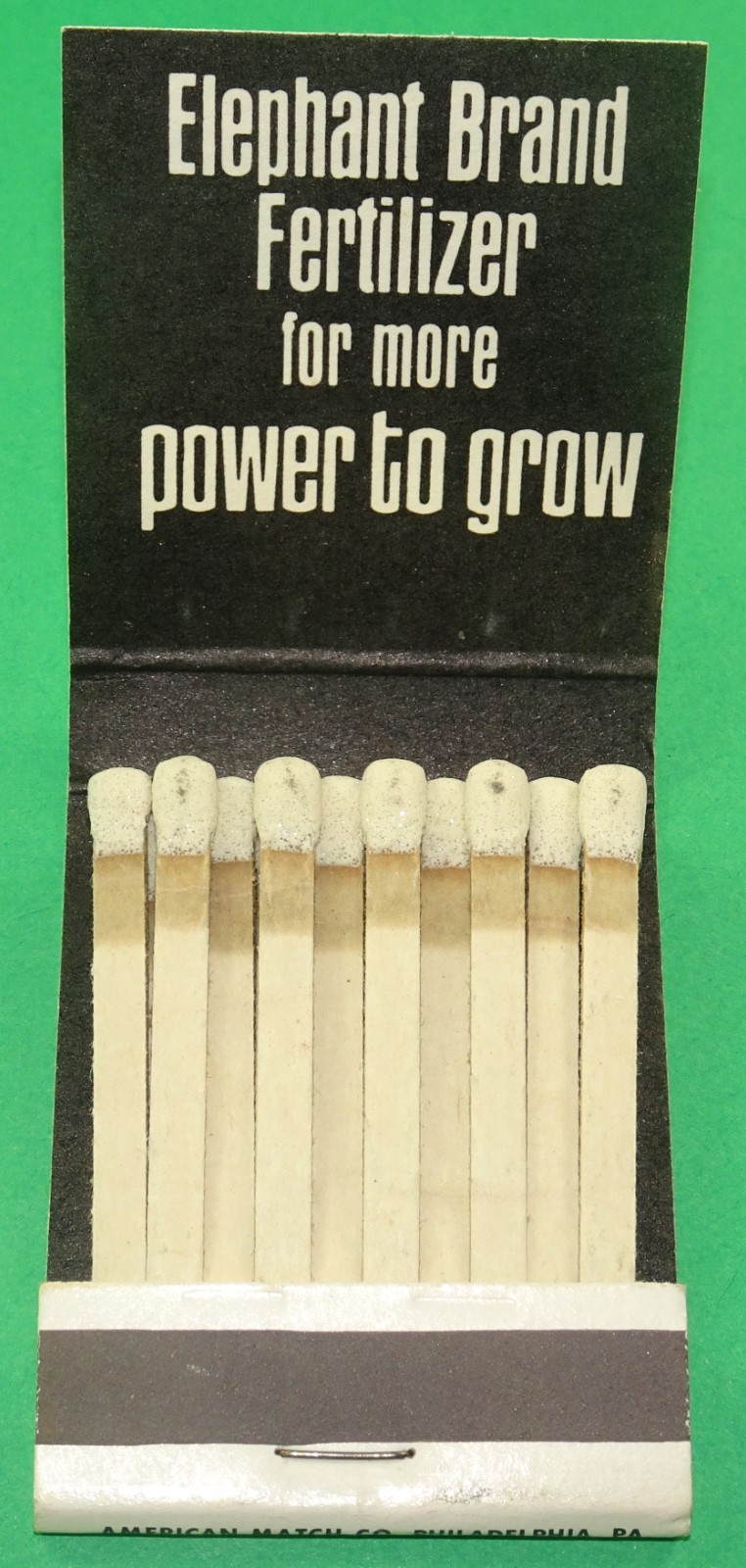 Cominco American BISMARCK, ND. Front-Strike Matchbook Full – American Match Co.