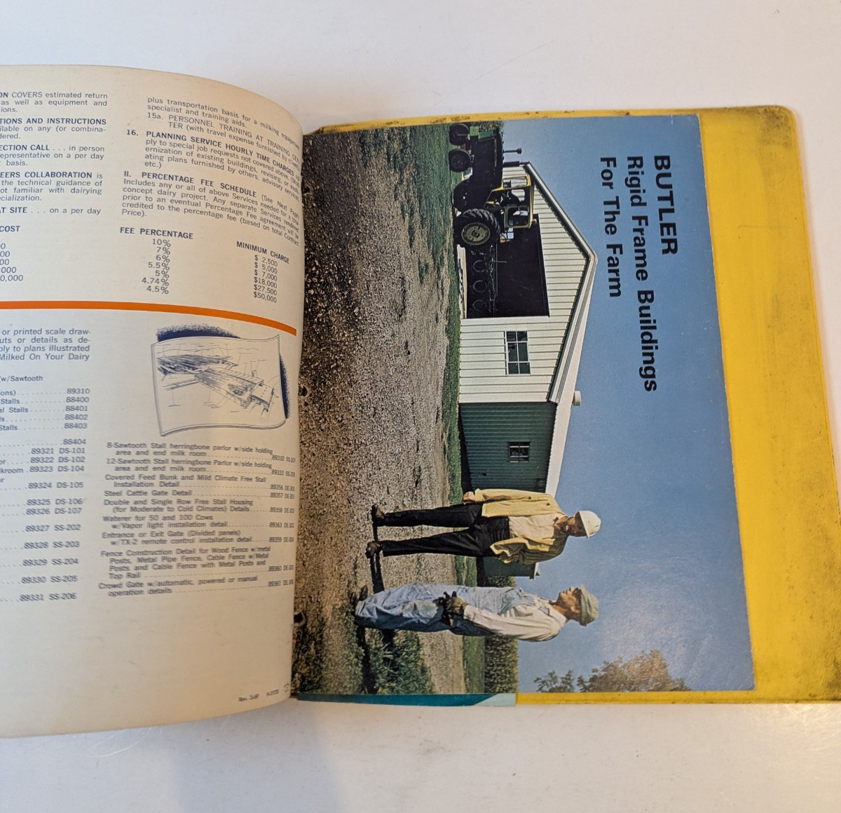 Vintage Compilation of Farm Dairy Products Clay and Jamesway Plastic Folder