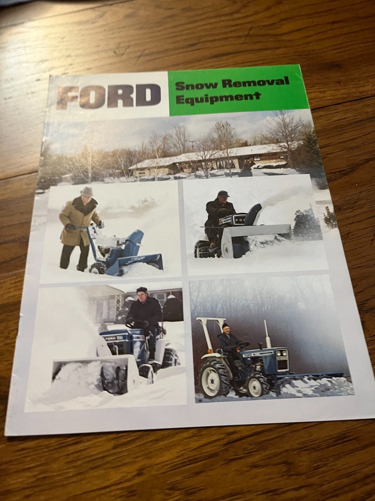 Ford Tractor Snow Removal Equipment Brochure FCCA