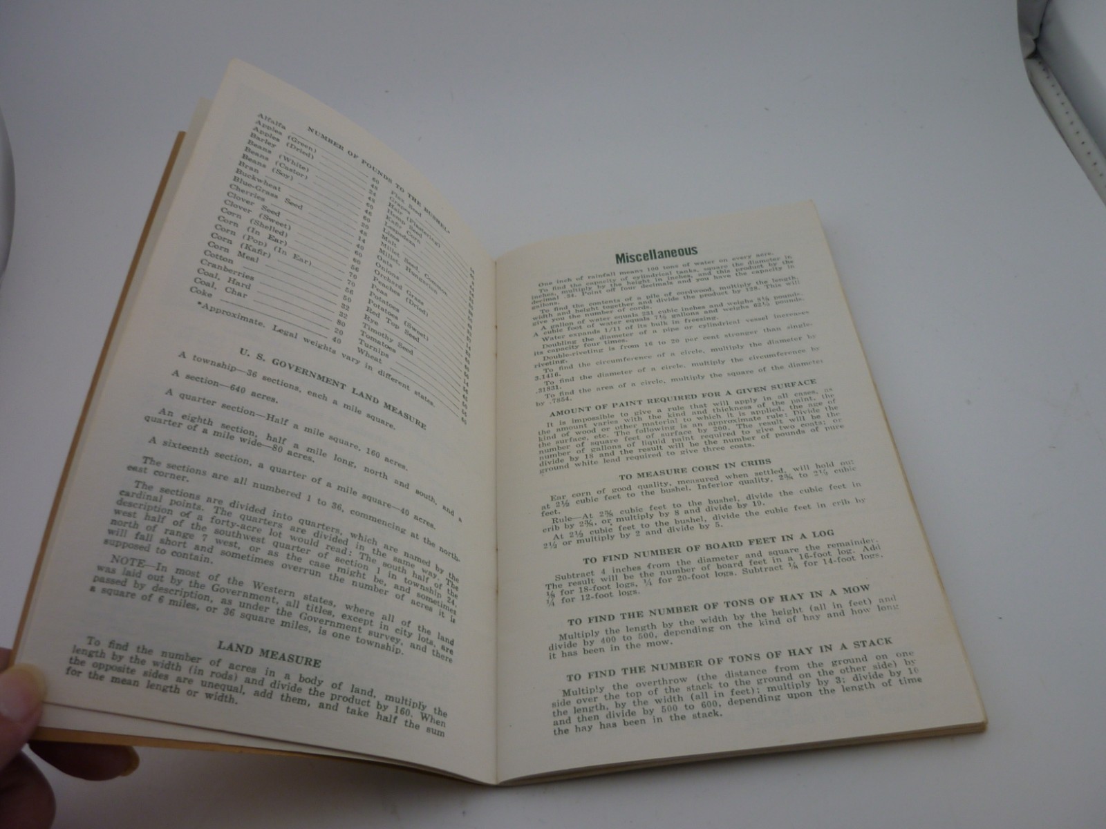 1953 Master Farmer Ledger Rain Hail Insurance Bureau Farm Record Book