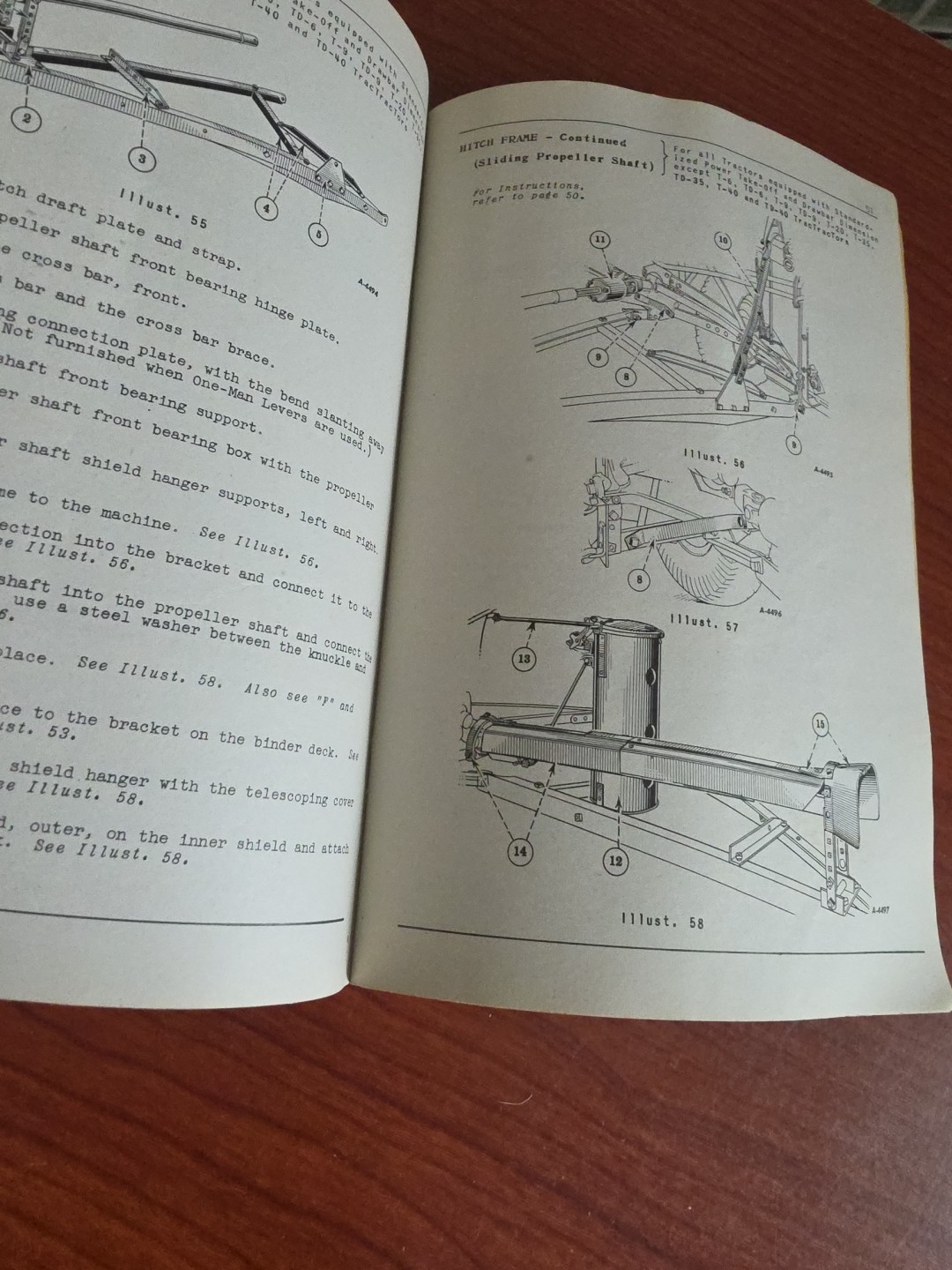 Vintage McCormick-Deering Owner s Manual 1946 Tractor Binder 4-E