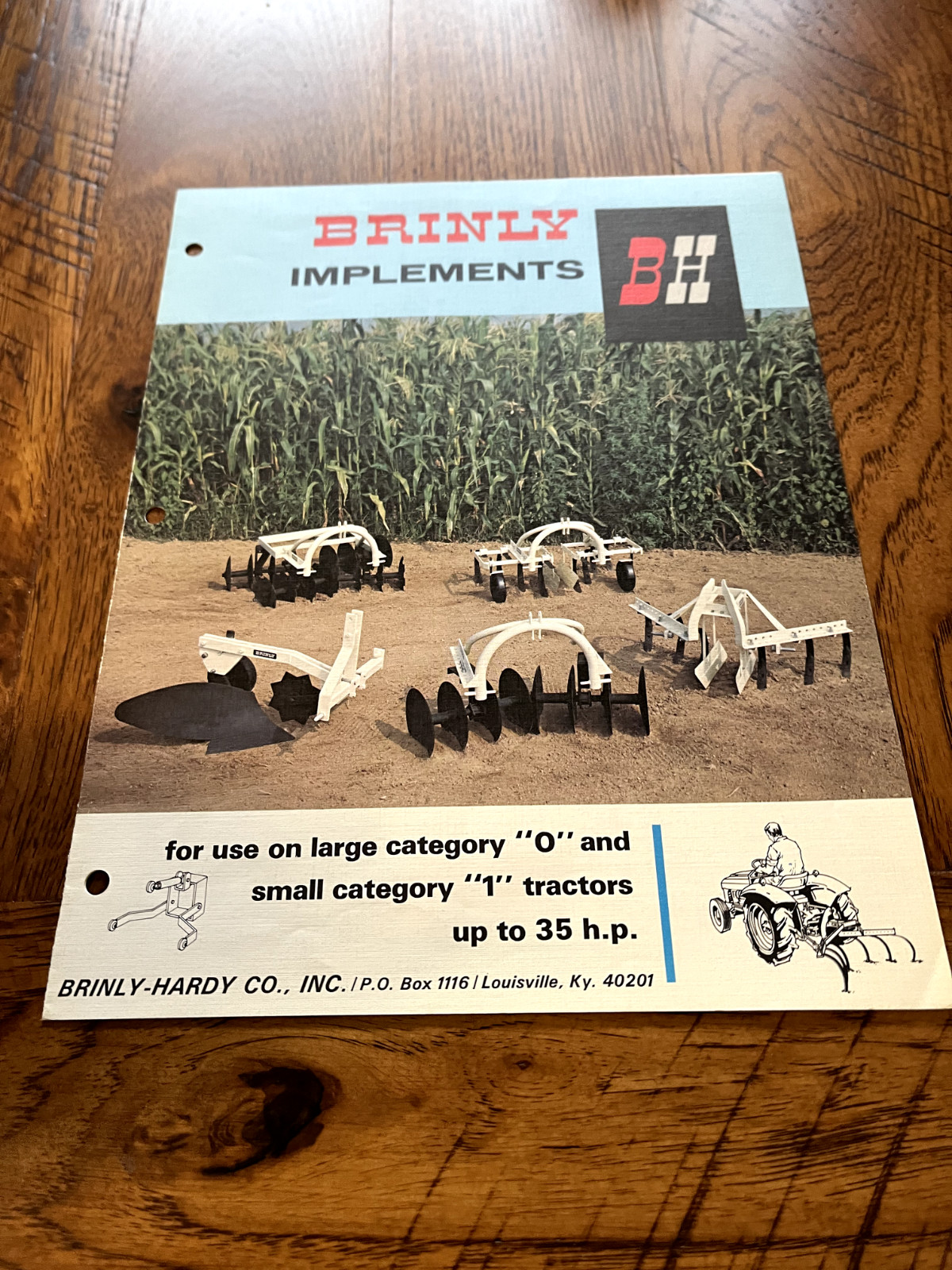 Brinly Implements For Garden Tractor Brochure FCCA