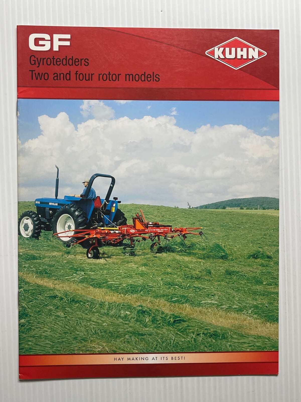KUHN – GF Gyrotedders (Two & Four Rotor Models) – Sales Brochure *Original 2006*