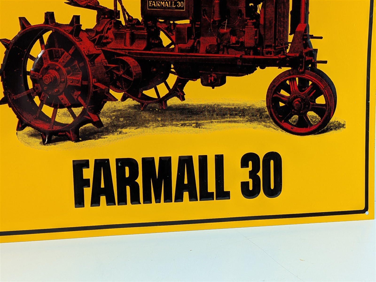 McCormick-Deering Farmall 30 Tractor 14&Prime; Tin Sign