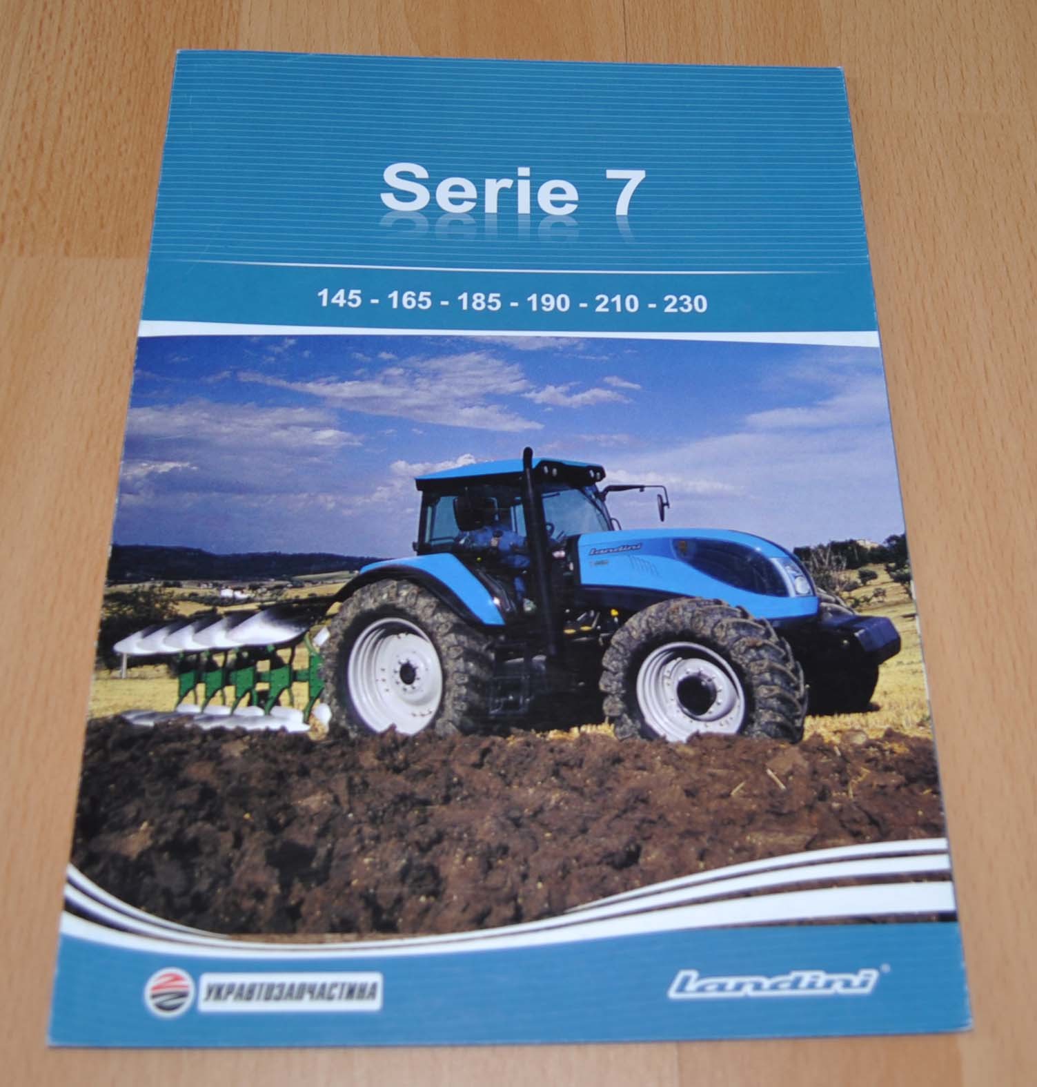 Landini Series 7 Tractor Agriculture Brochure Prospekt