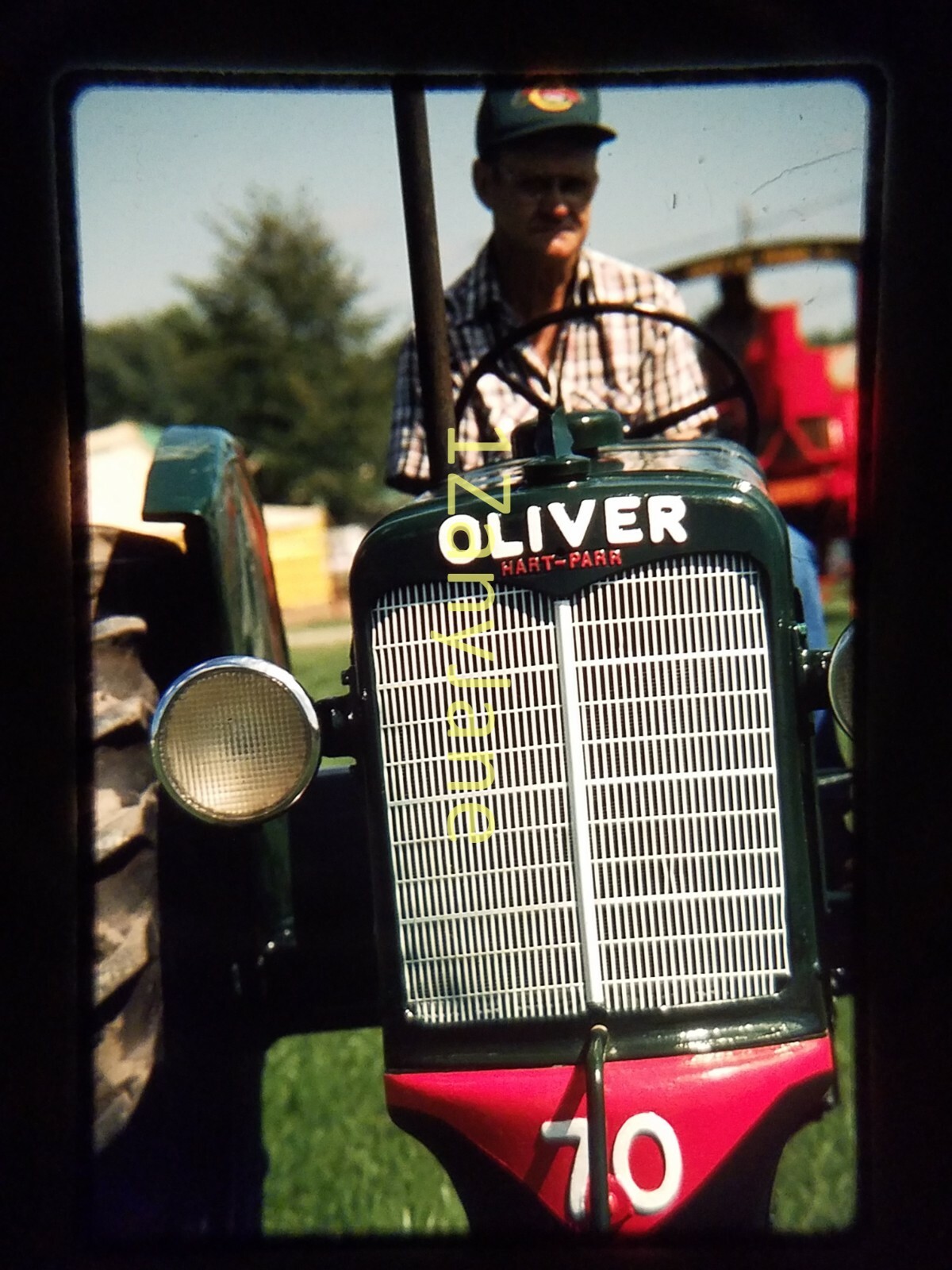 AC3810 35mm Slide of an Allis-Chalmers from MEDIA ARCHIVES OLIVER HART-PARR