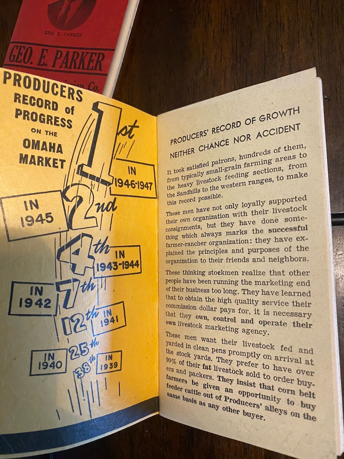 Vintage 1930s 40s Livestock /Stockman Cattle Yard Memo Books – Omaha Chicago KC