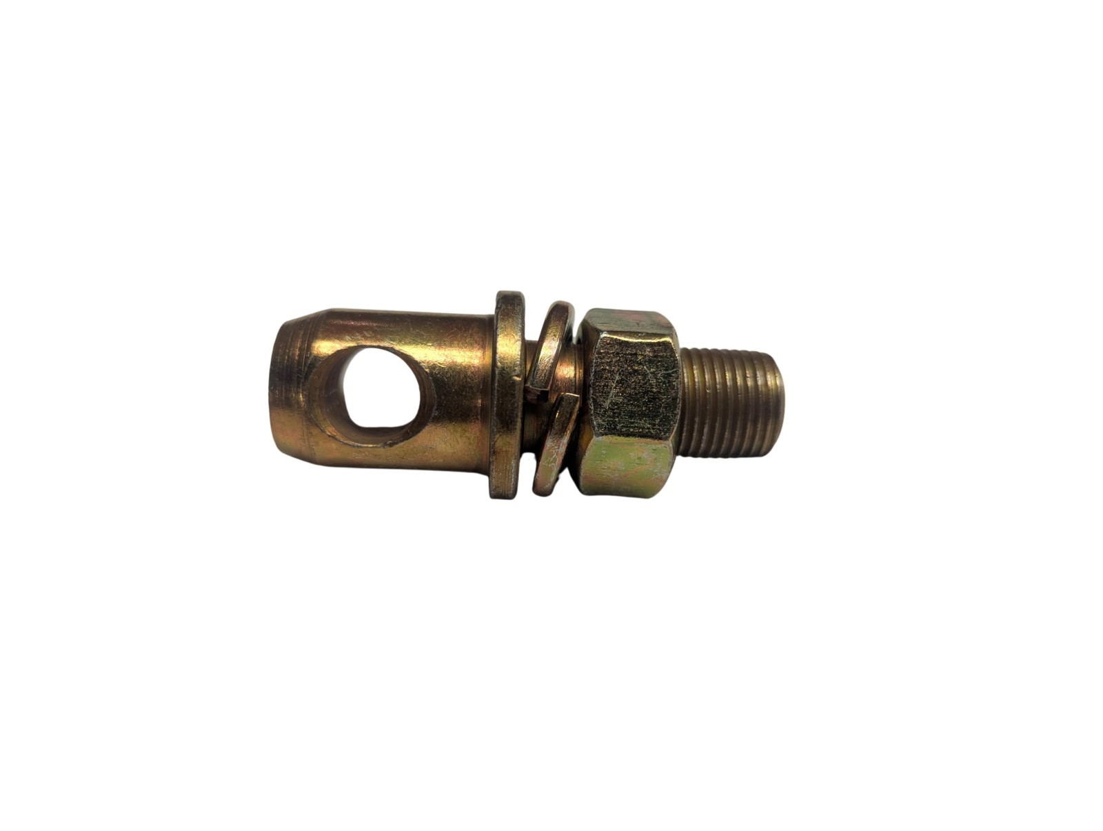 2 Pack Stabilizer Pins with Nuts & Washers for Tractors & Trailer Ramps, 7/8&Prime; Di
