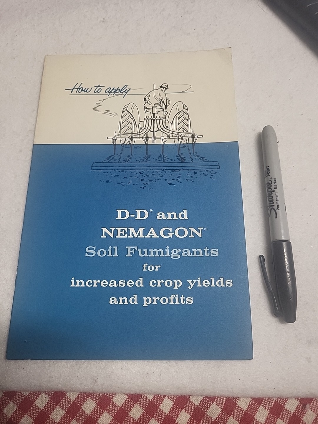 Shell Chemical Co June 1967 D-D Nemagon Soil Fumigant Vtg Farm