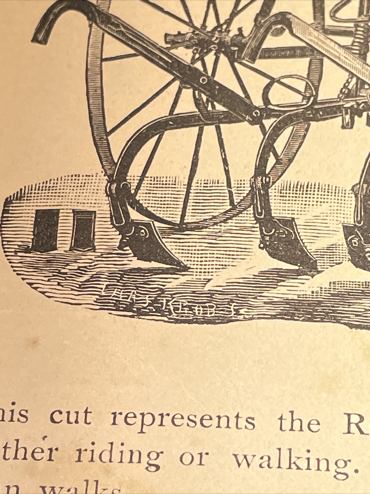 1891 Baldwin – Brown Cotton & Corn Cultivator Farm Advertising – New Orleans