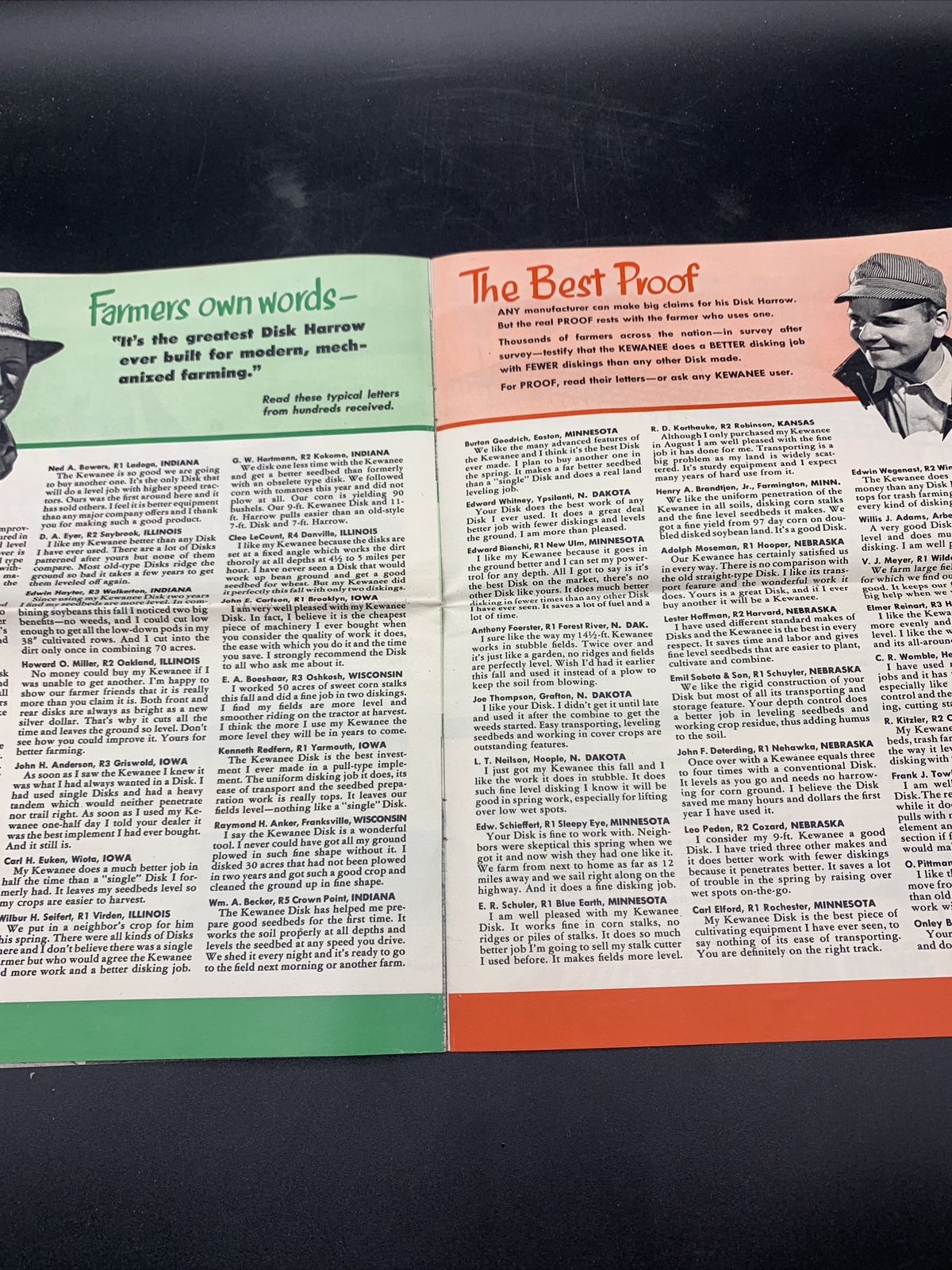 Original 1940’s Kewanee Machinery & Conveyor Brochure/Catalog Mailer-16 Pages