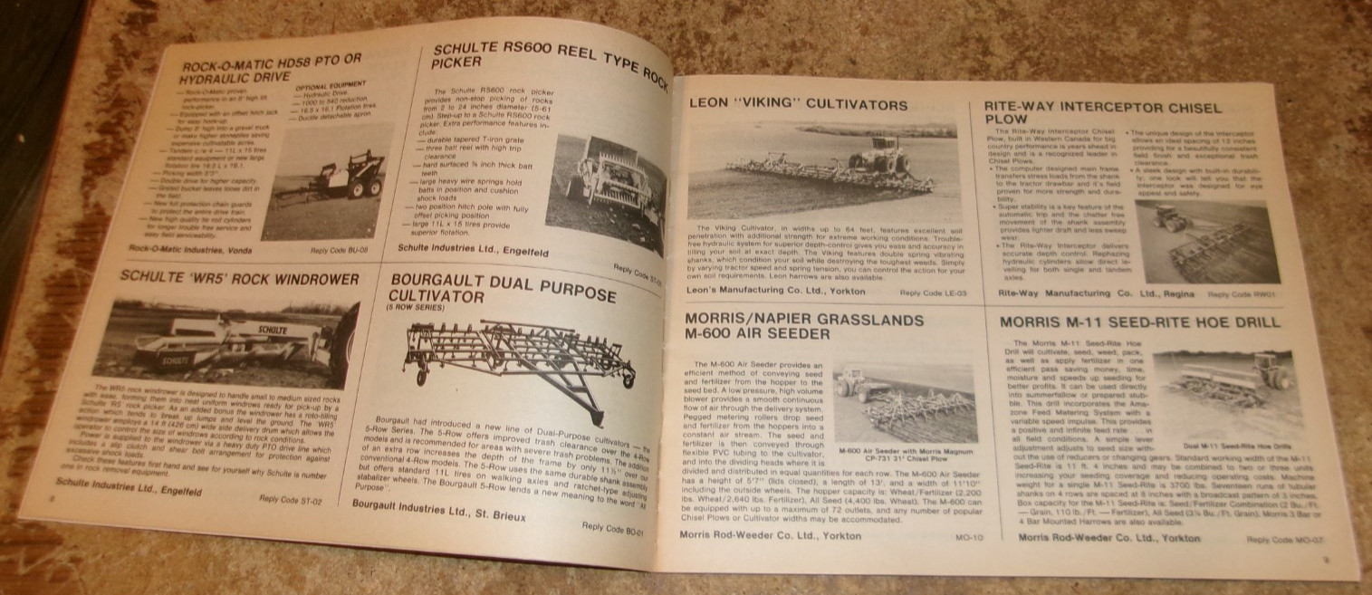 1982 saskatchewan buyers guide in good shape used