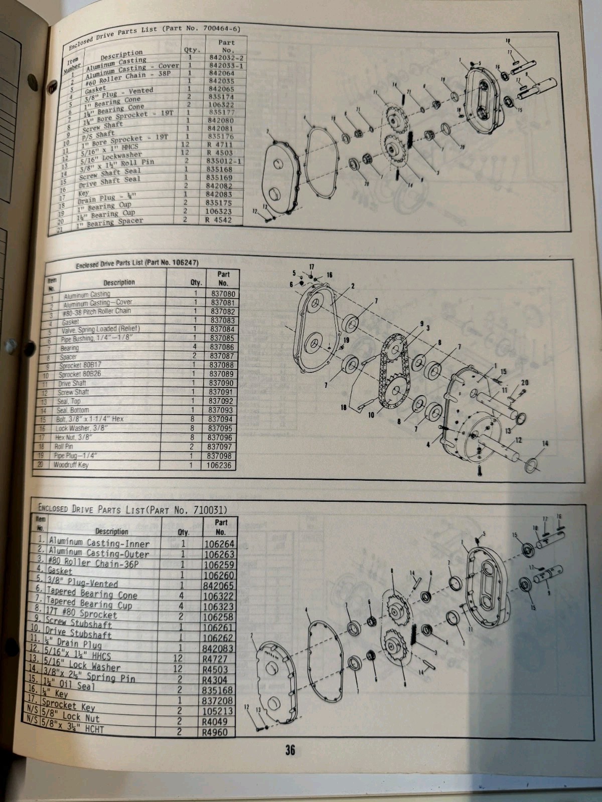 1981 Mayrath Industries Inc Replacement Parts Book DEALER SALES CATALOG BROCHURE