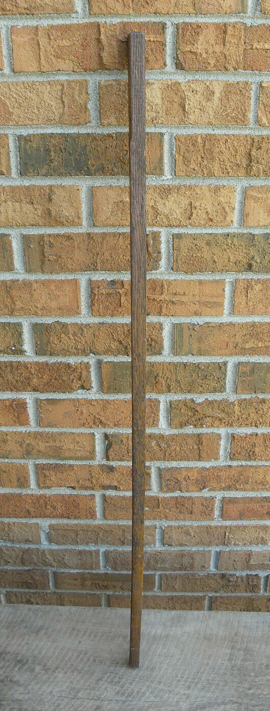 Antique Black Hawk Spreaders and Corn Planter Salesman Oak Wood Sample