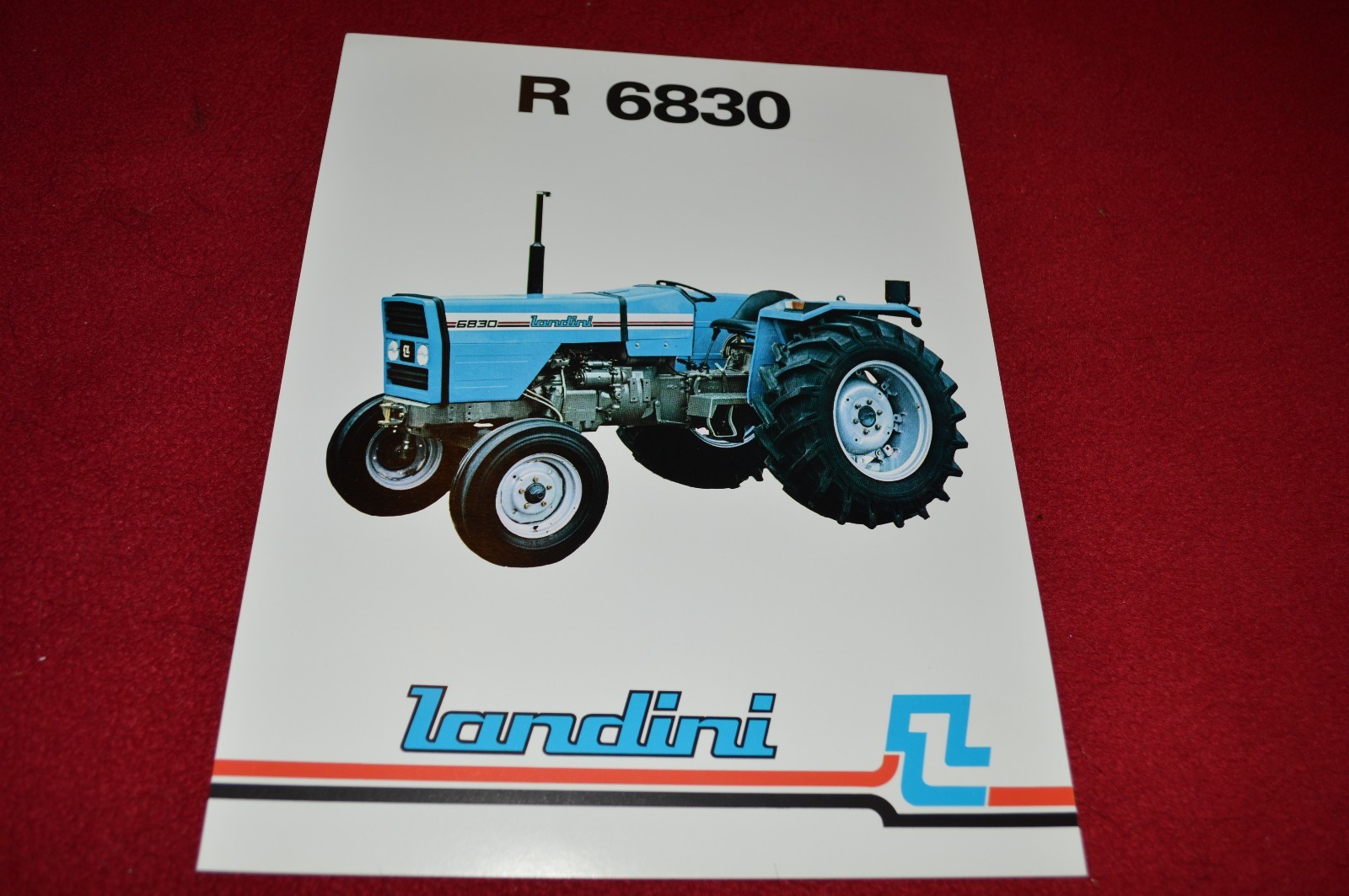 Landini R 6830 Tractor Dealer&rsquo;s Brochure L-3/1183/10-1LCOH