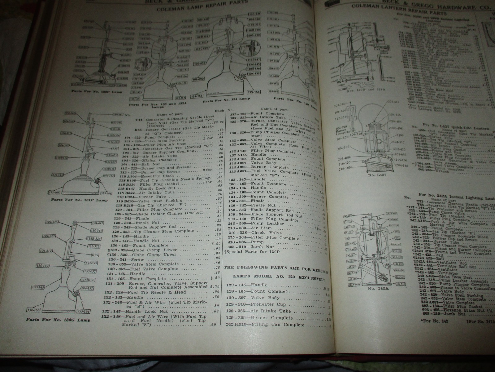 1936 Beck & Gregg Hardware Co. Catalog Atlanta GA Antique Illustrated 657pp Rare