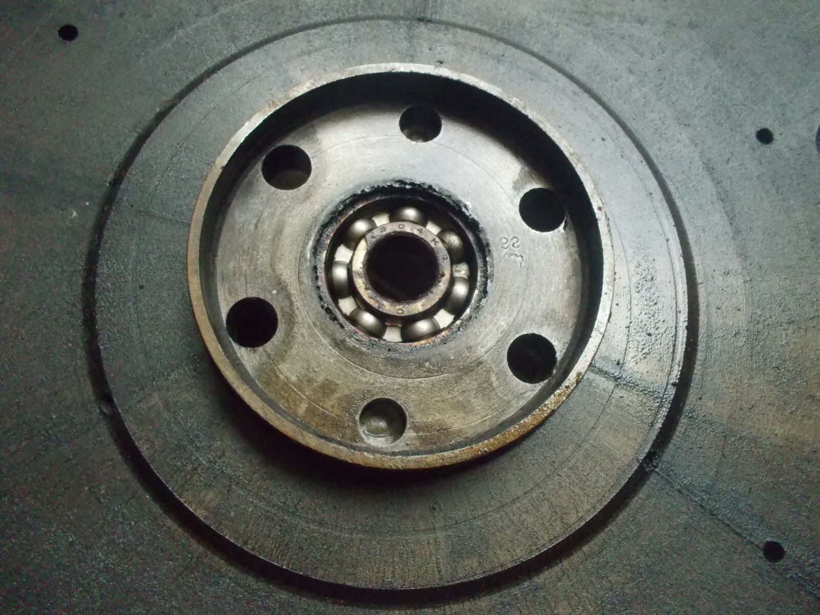 Cockshutt 30 tractor original engine flywheel and ring gear in good shape CS30