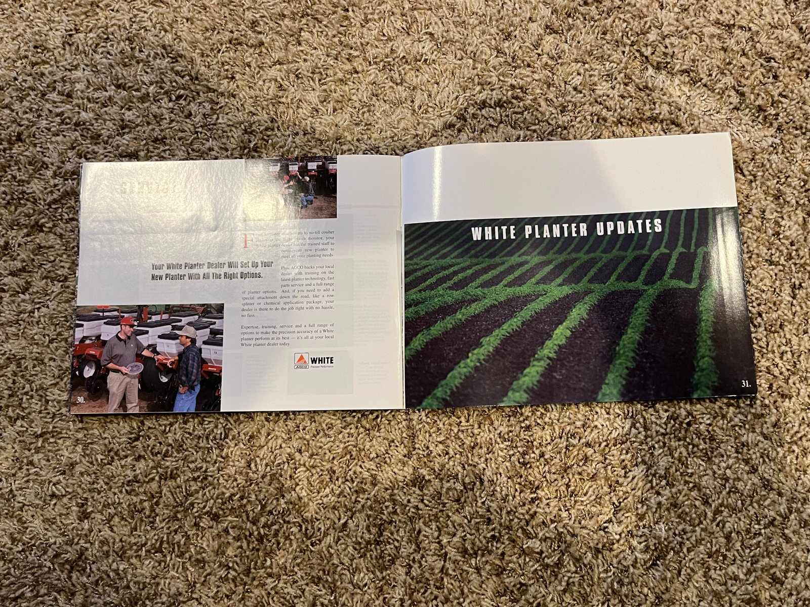 WHITE AGCO PLANTERS BROCHURE